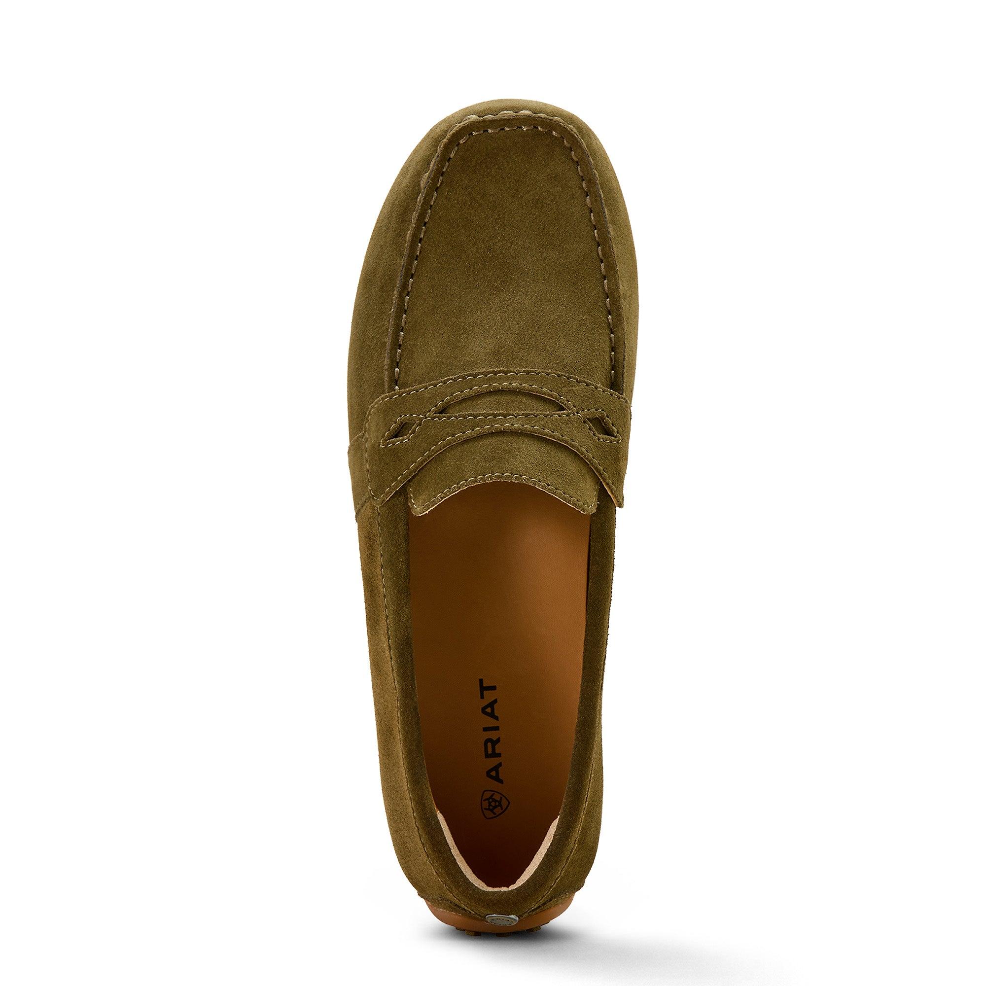 Product image 7 of 7 of Ariat Women's Selene Driving Shoes - Dark Olive Suede
