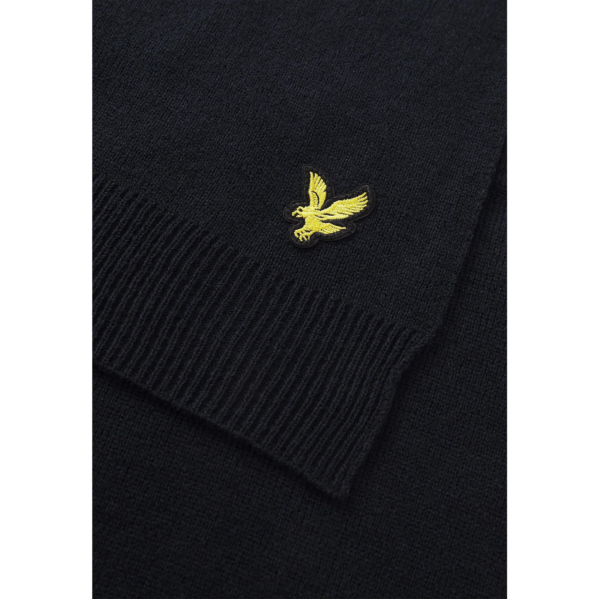 Product image 6 of 7 of Lyle & Scott Men's Checked Scarf And Beanie Gift Set - Dark Navy