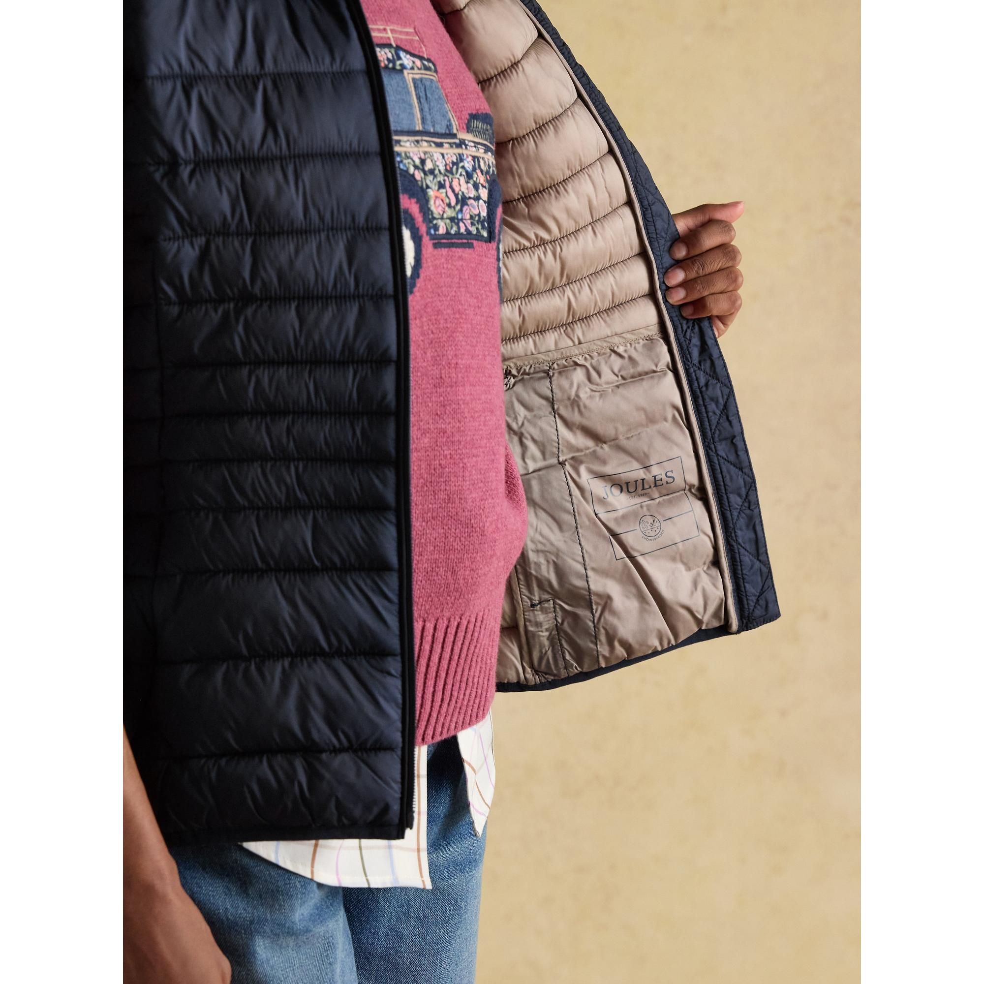 Product image 5 of 9 of Joules Women's Kenley Showerproof Padded Gilet - Navy