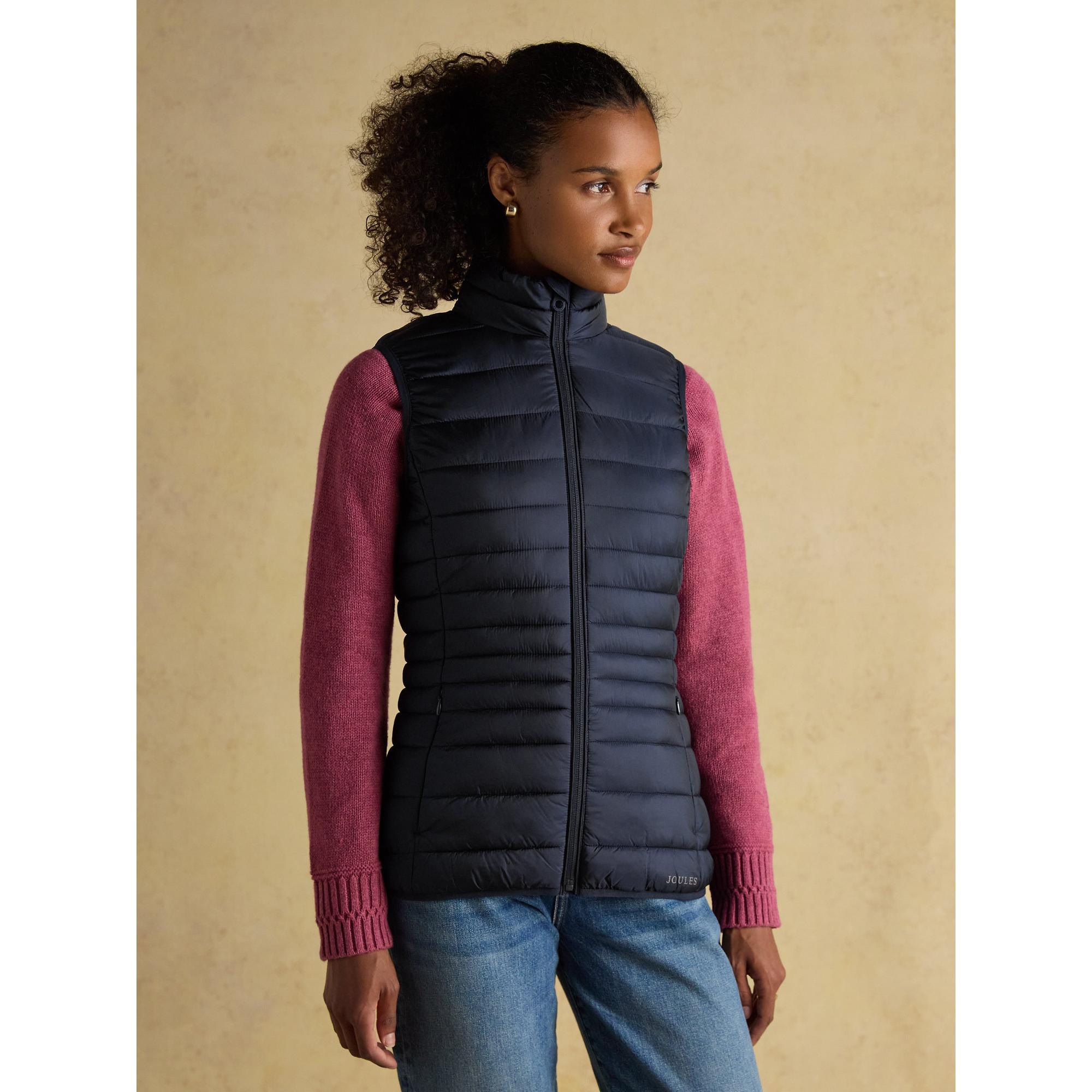 Product image 2 of 9 of Joules Women's Kenley Showerproof Padded Gilet - Navy