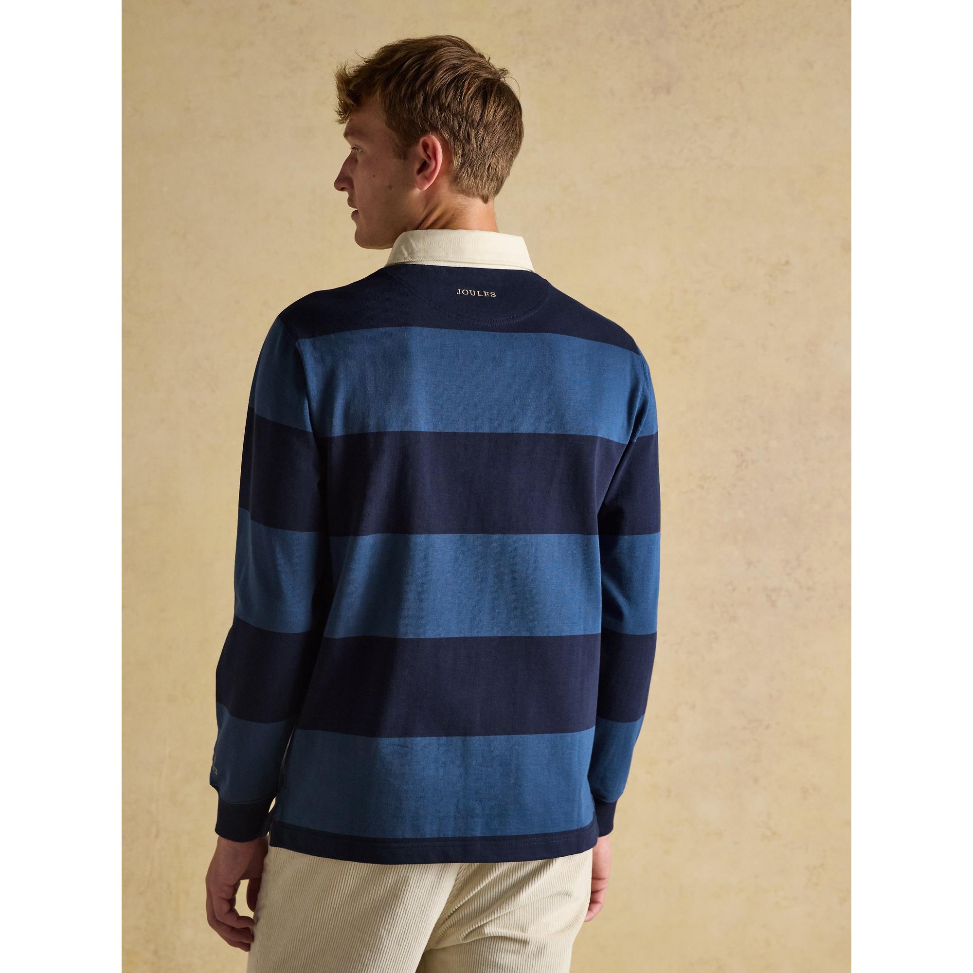 Product image 3 of 7 of Joules Men's Rugby Club Cotton Shirt - Blue/Navy