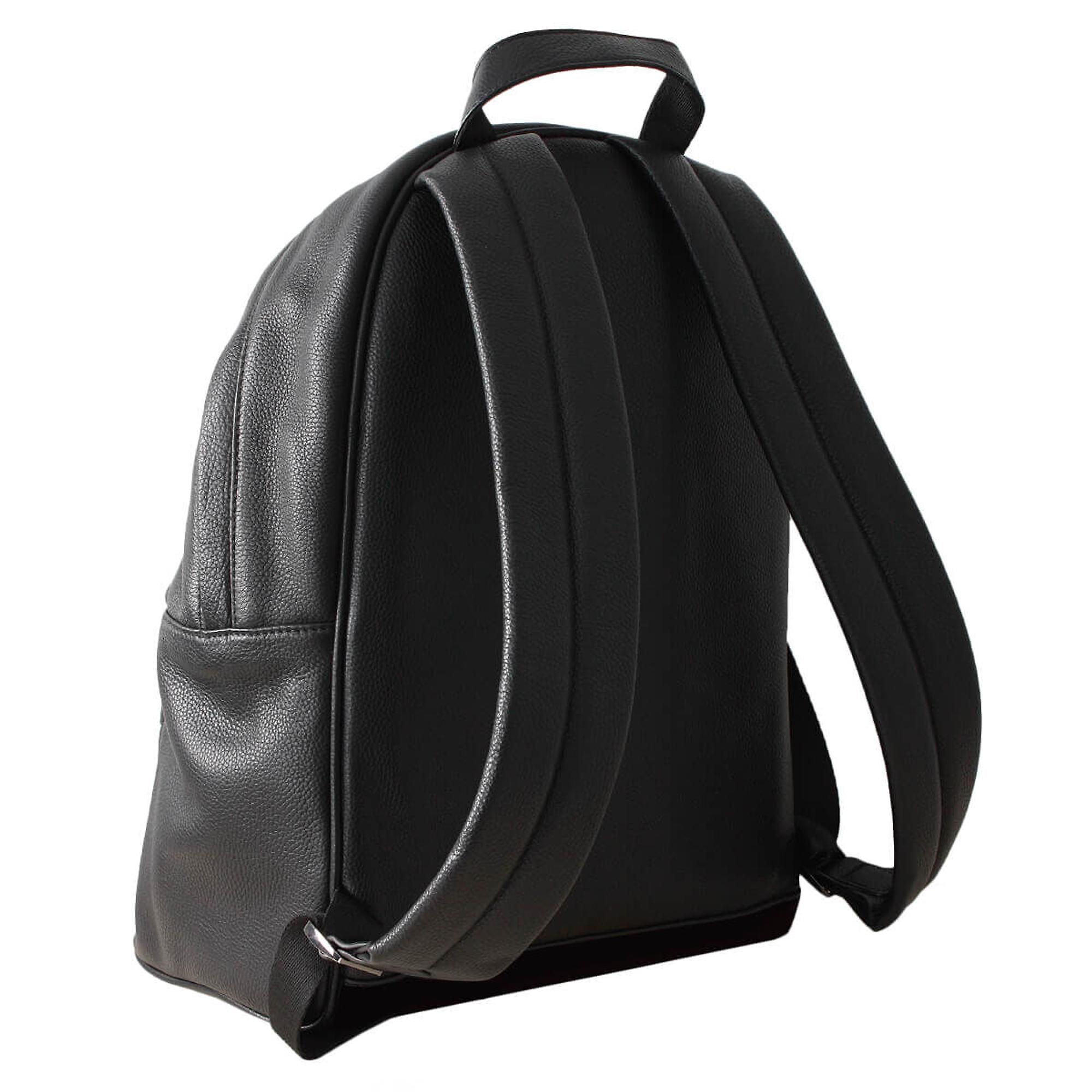 Product image 3 of 5 of Lyle & Scott Leather Backpack - Jet Black