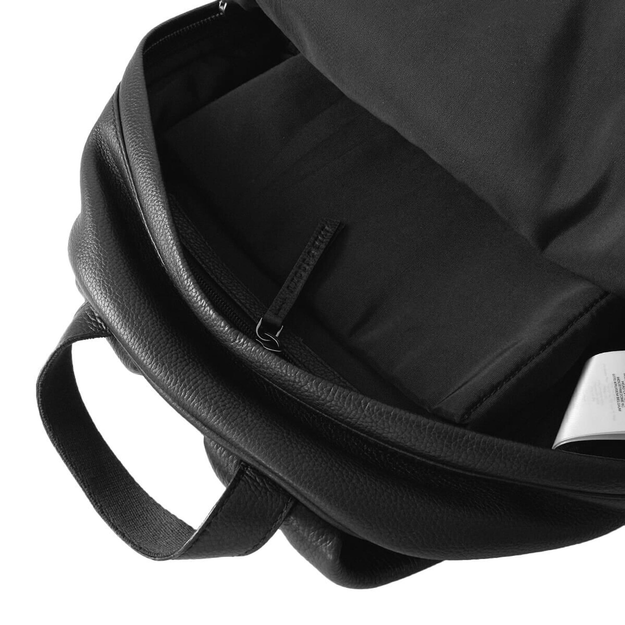 Product image 4 of 5 of Lyle & Scott Leather Backpack - Jet Black