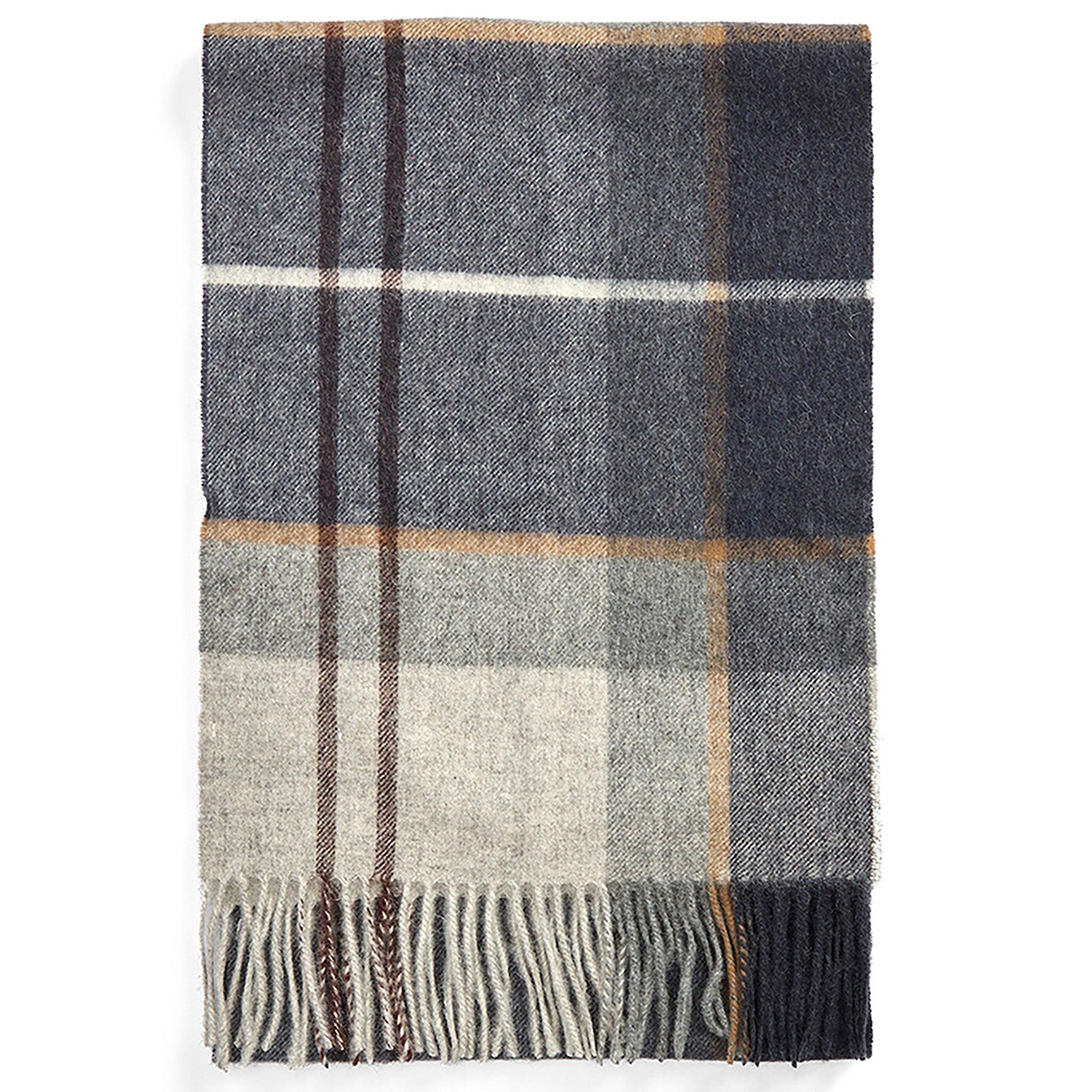 Product image 1 of 7 of Barbour Carrbridge Tartan Scarf - Grey Midnight Tartan