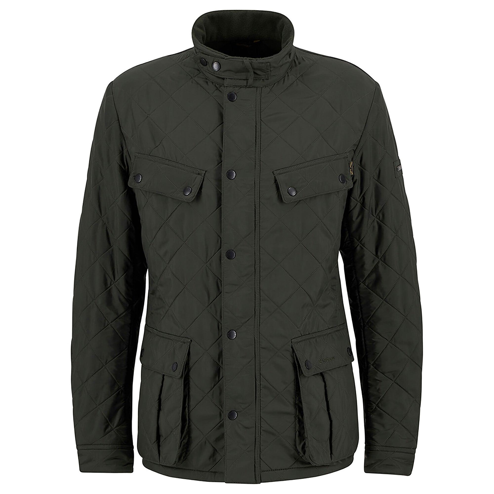 Product image 1 of 9 of Barbour International Men's Ariel Polarquilt Jacket - Sage