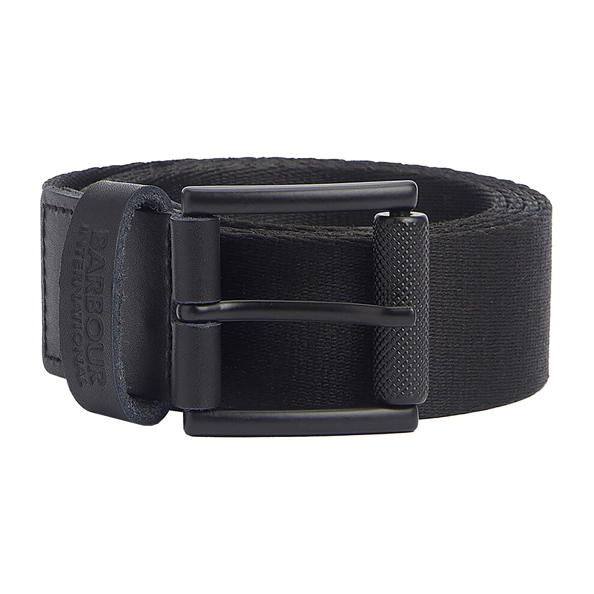 Product image 1 of 3 of Barbour International Men's Chester Webbing Belt - Black