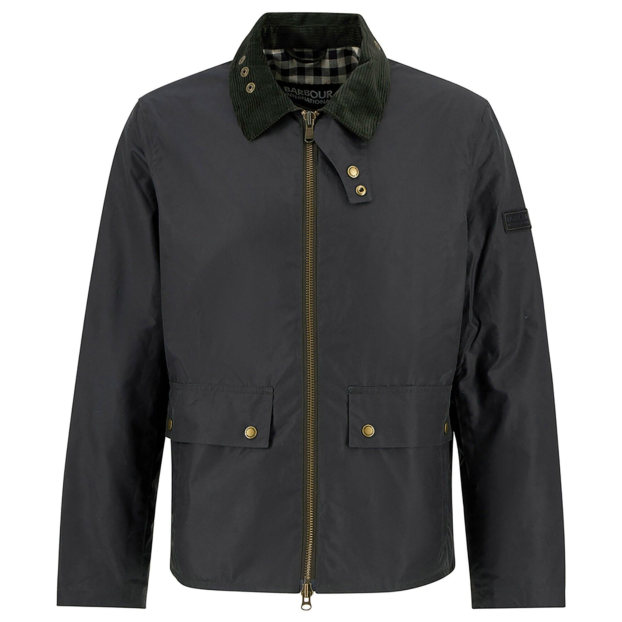 Product image 1 of 9 of Barbour International Men's Marker Wax Jacket - Sage