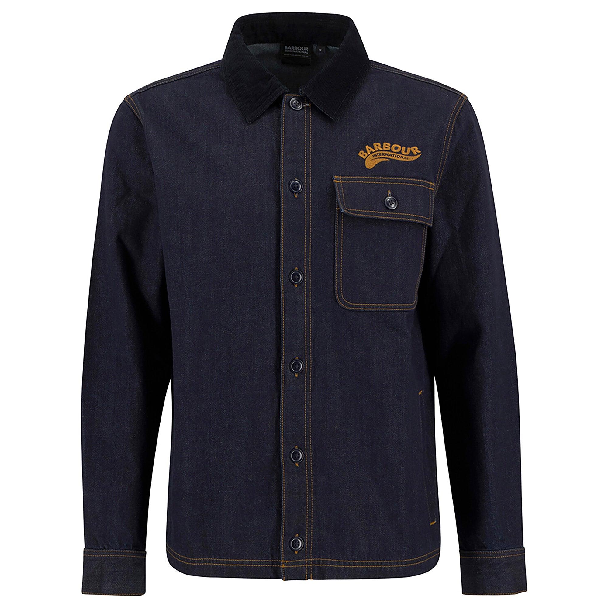 Product image 1 of 6 of Barbour International Men's Pitstop Denim Overshirt - Raw