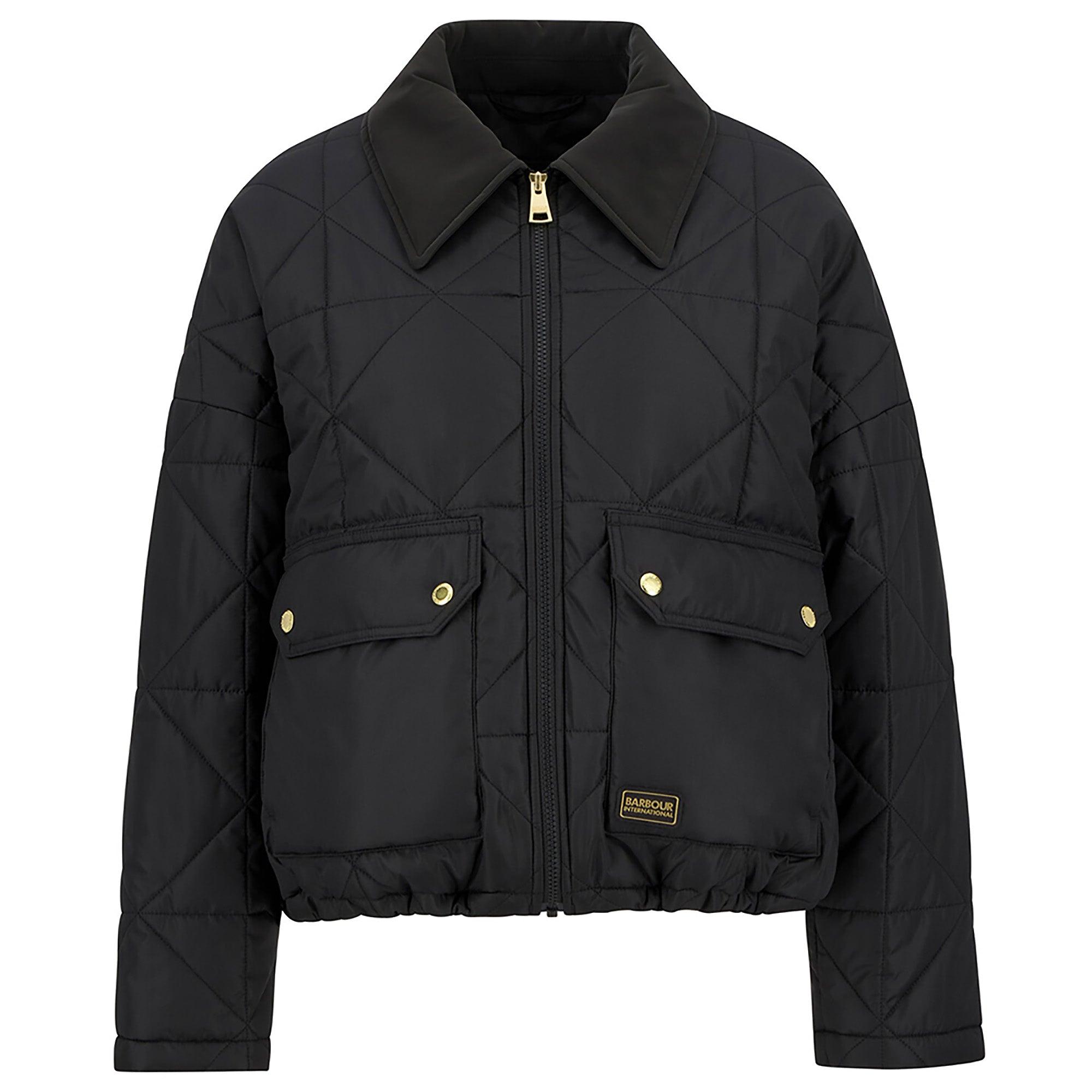 Product image 1 of 8 of Barbour International Women's Juliana Quilted Jacket - Black