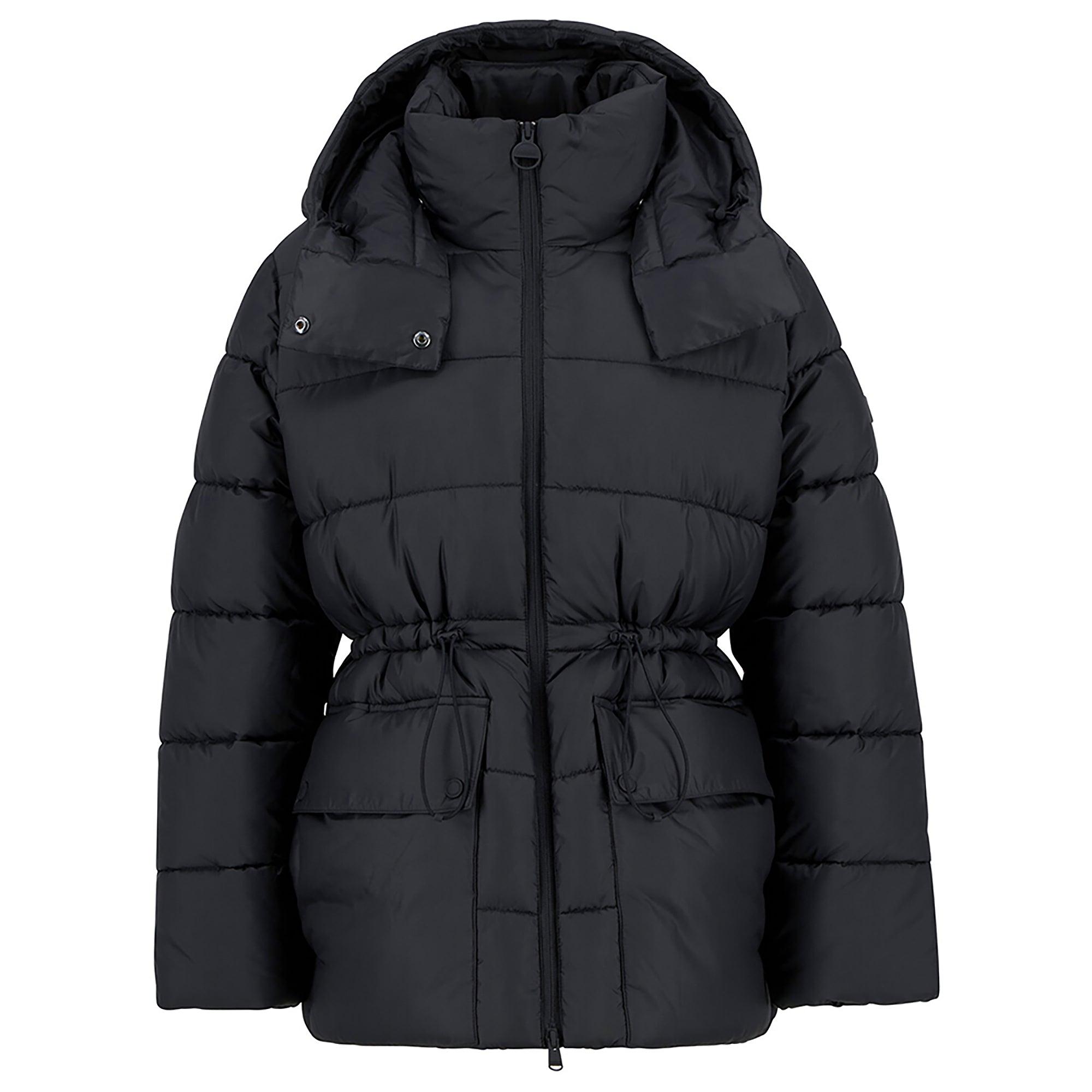 Product image 1 of 8 of Barbour International Women's Lisbon Puffer Jacket - Black