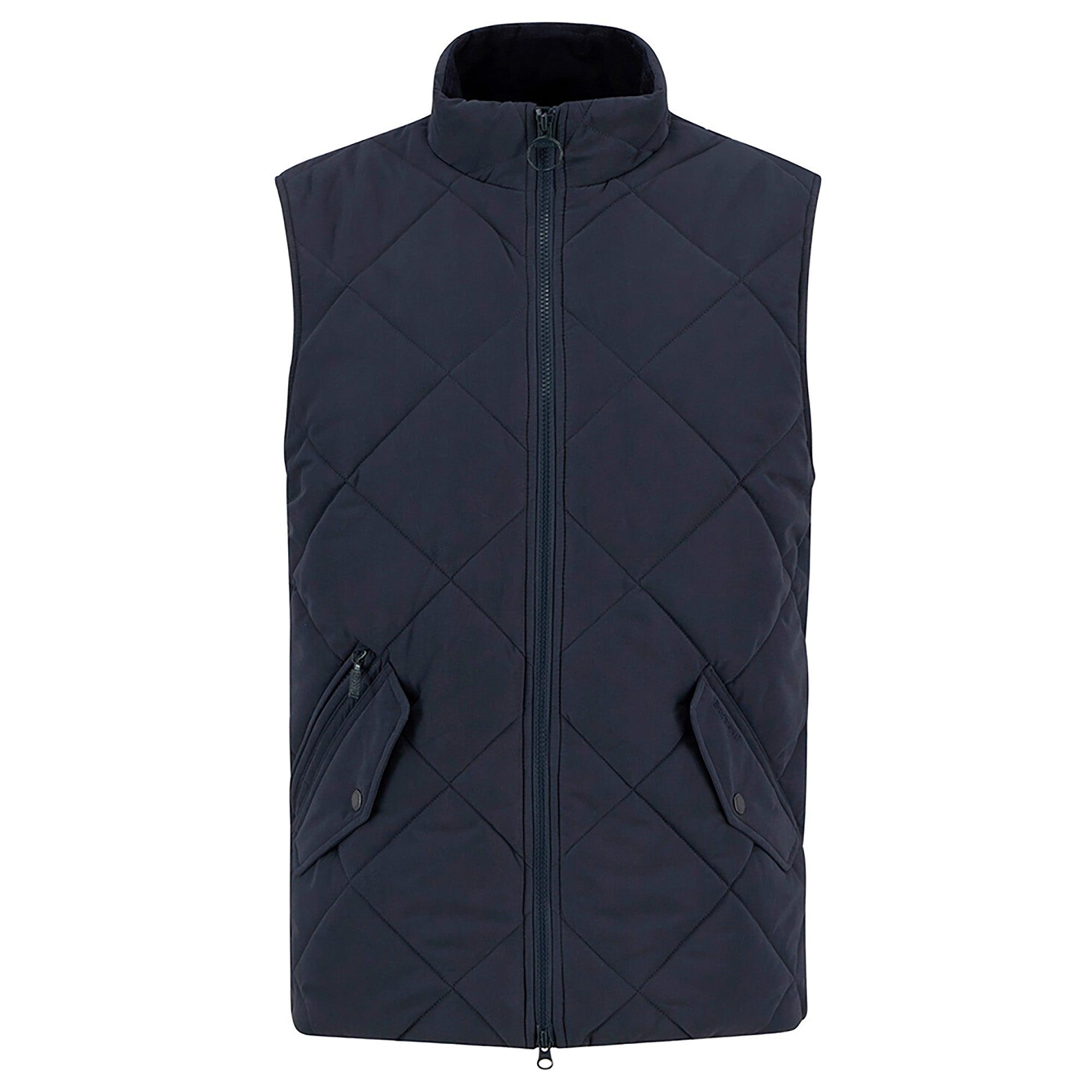 Product image 1 of 7 of Barbour Men's City Chelsea Quilted Gilet - Dark Navy/Midnight Oak
