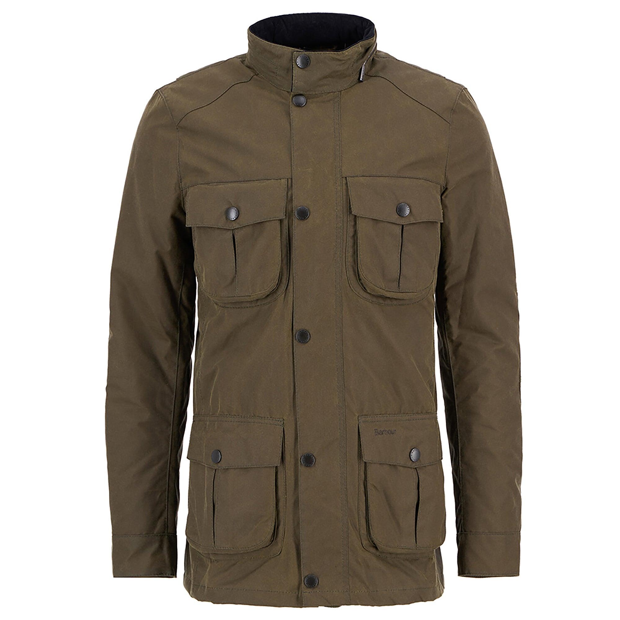 Product image 1 of 9 of Barbour Men's Corbridge Waxed Jacket - Beech/Classic