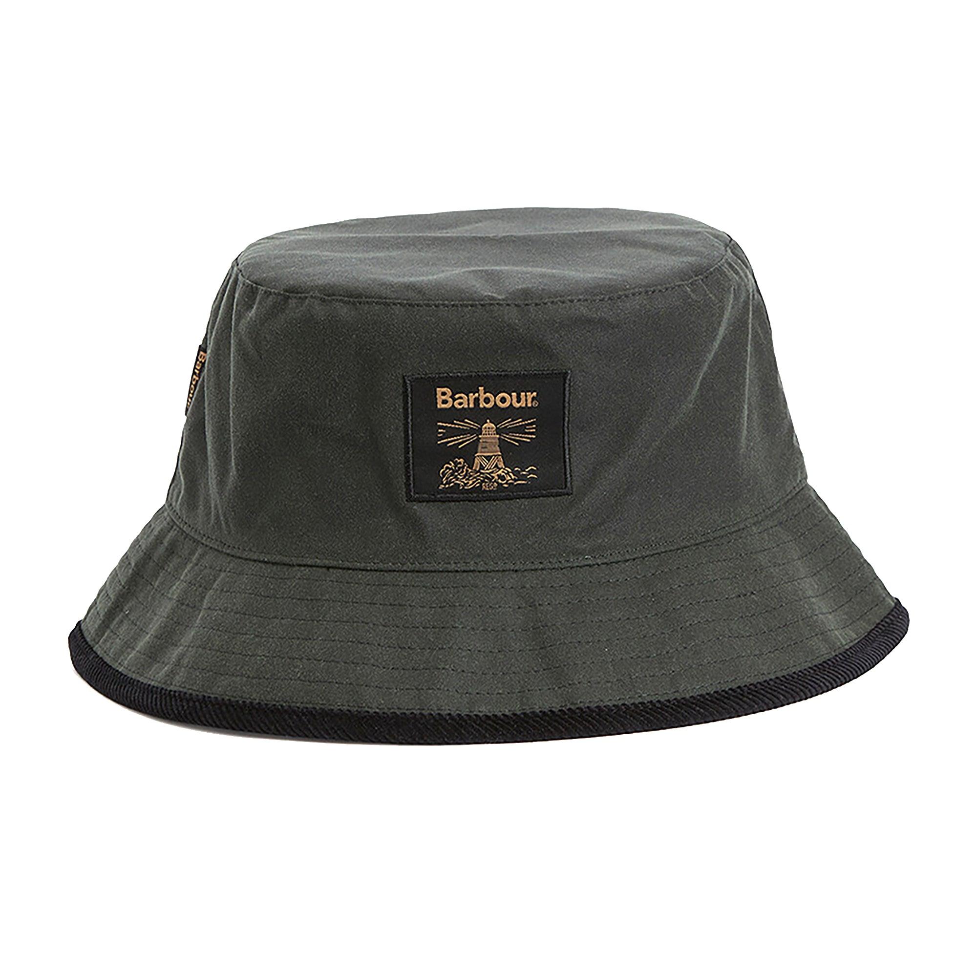 Product image 1 of 9 of Barbour Men's Field Wax Bucket Hat - Sage