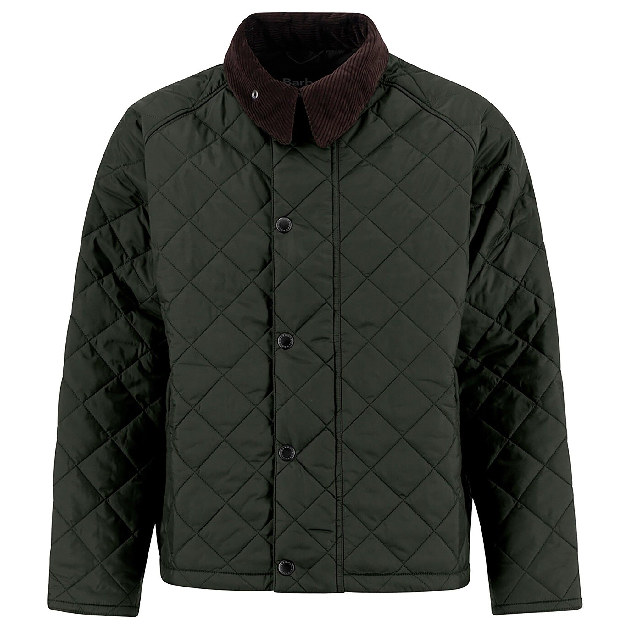 Product image 1 of 17 of Barbour Men's OS Transport Quilted Jacket - Sage