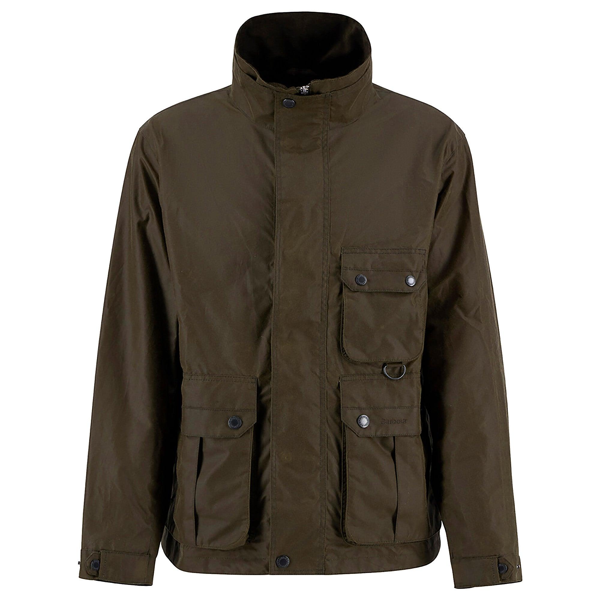 Product image 1 of 8 of Barbour Men's Re-Engineered Utility Bedale Wax Jacket - Beech