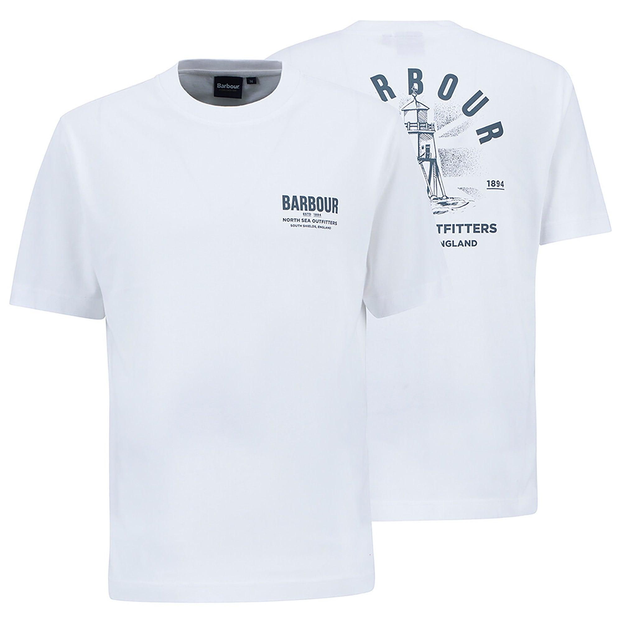 Product image 1 of 6 of Barbour Men's Relaxed Souter T-Shirt - White