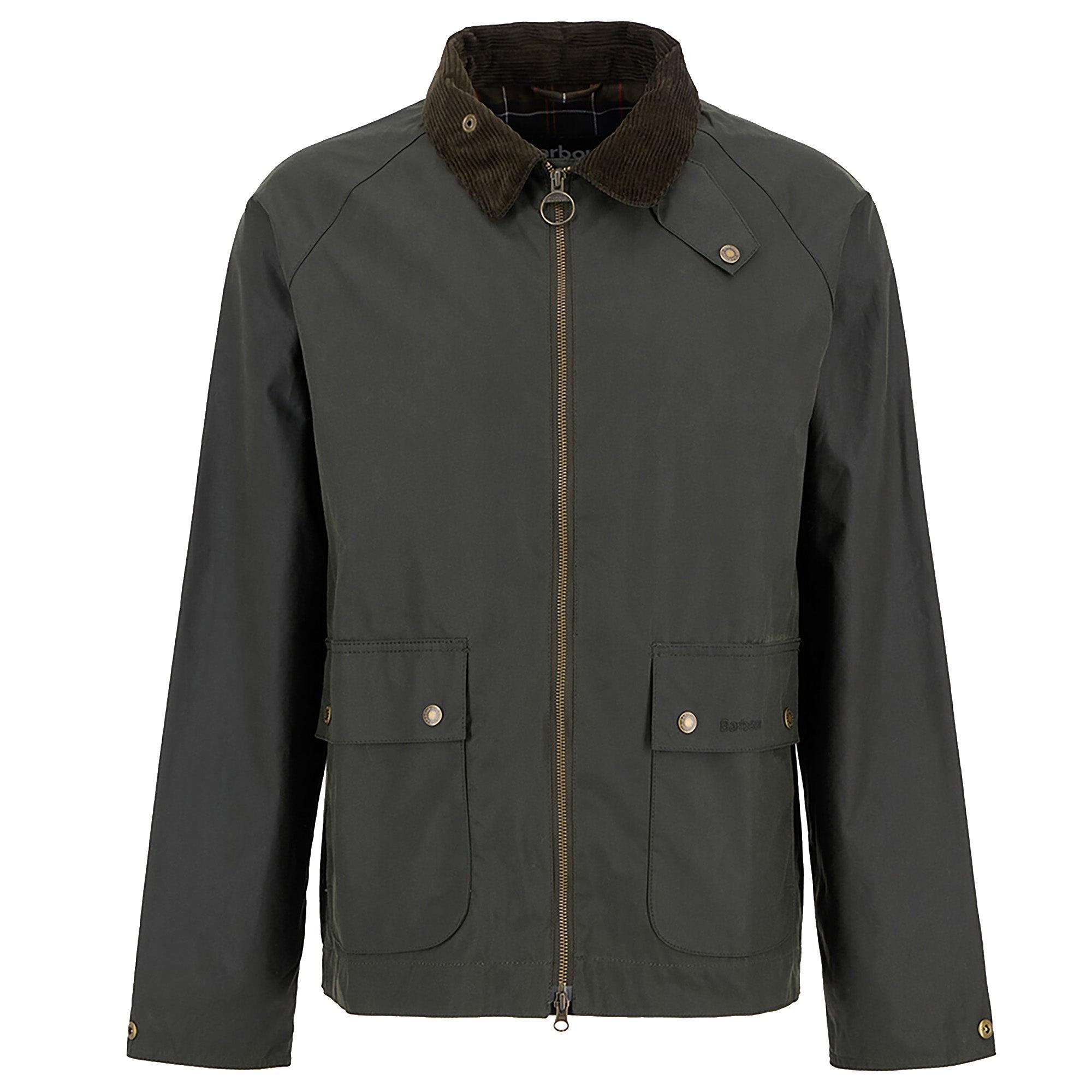 Product image 1 of 9 of Barbour Men's Short Bedale Wax Jacket - Fern