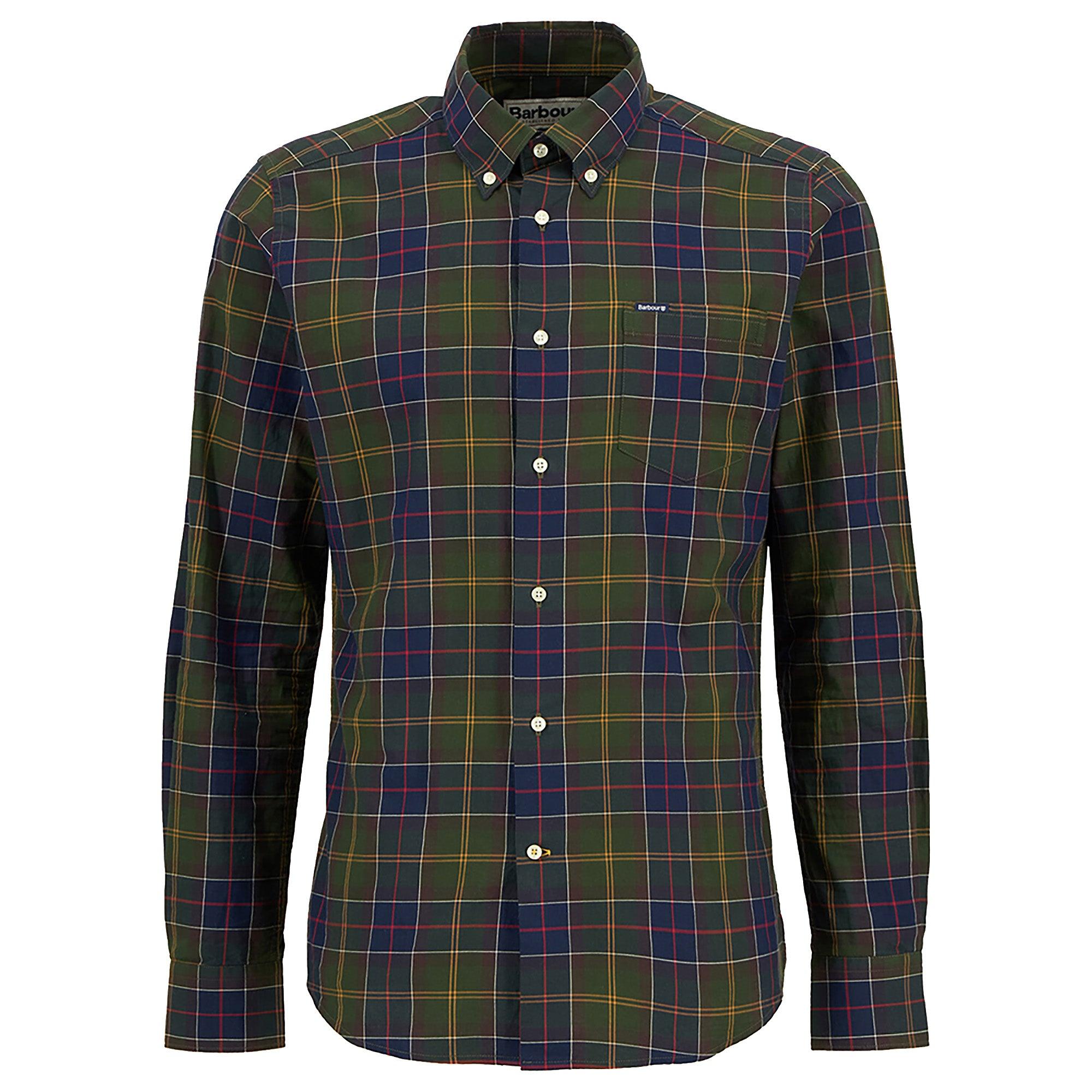Product image 1 of 7 of Barbour Men's Wetheram Tailored Tartan Shirt - Classic