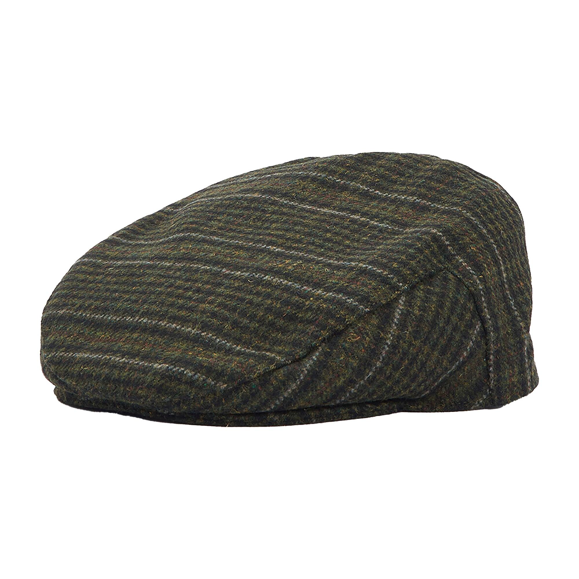 Product image 1 of 4 of Barbour Men's Wilkin Flat Cap - Olive Check