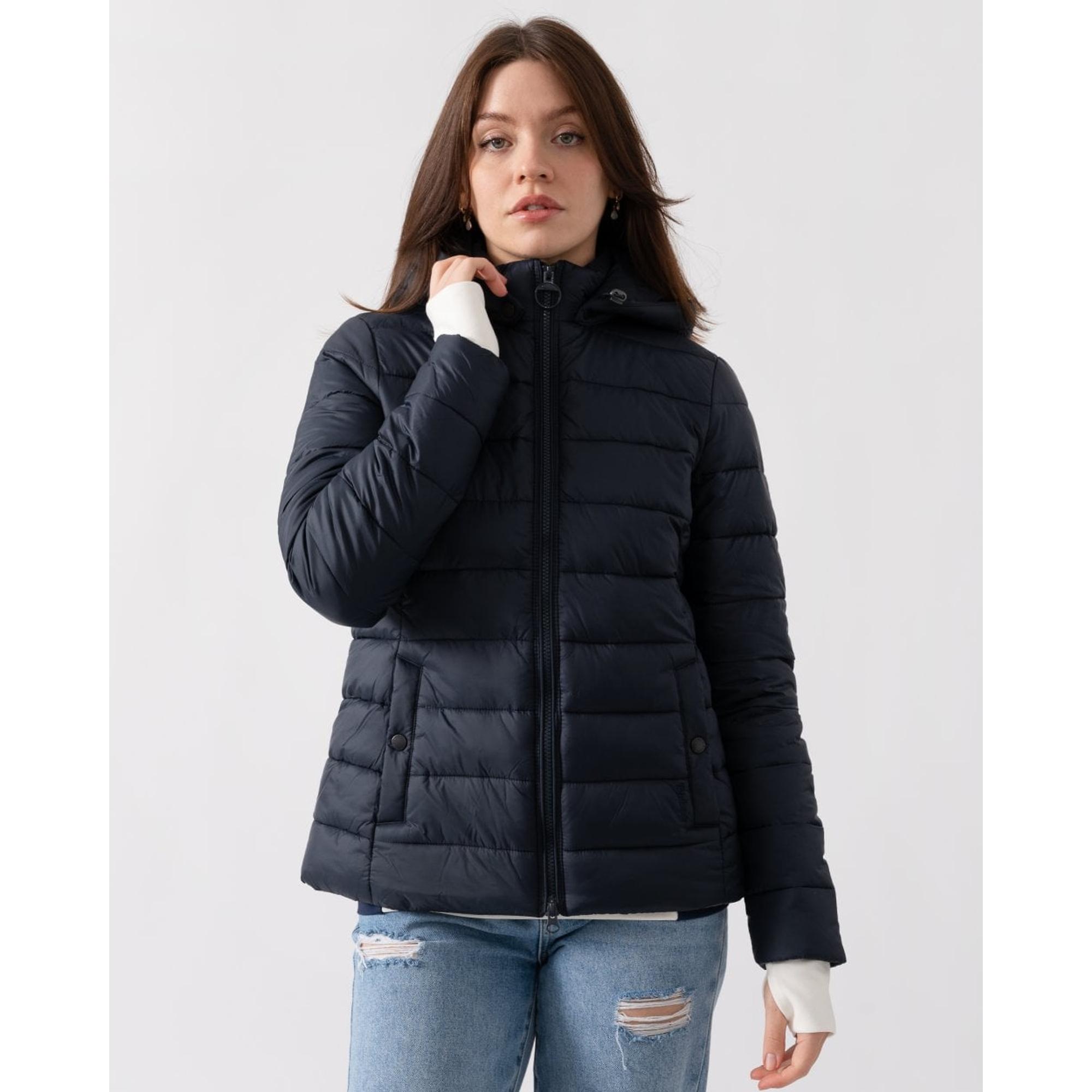 Product image 5 of 8 of Barbour Women's Shaw Quilted Jacket - Dark Navy
