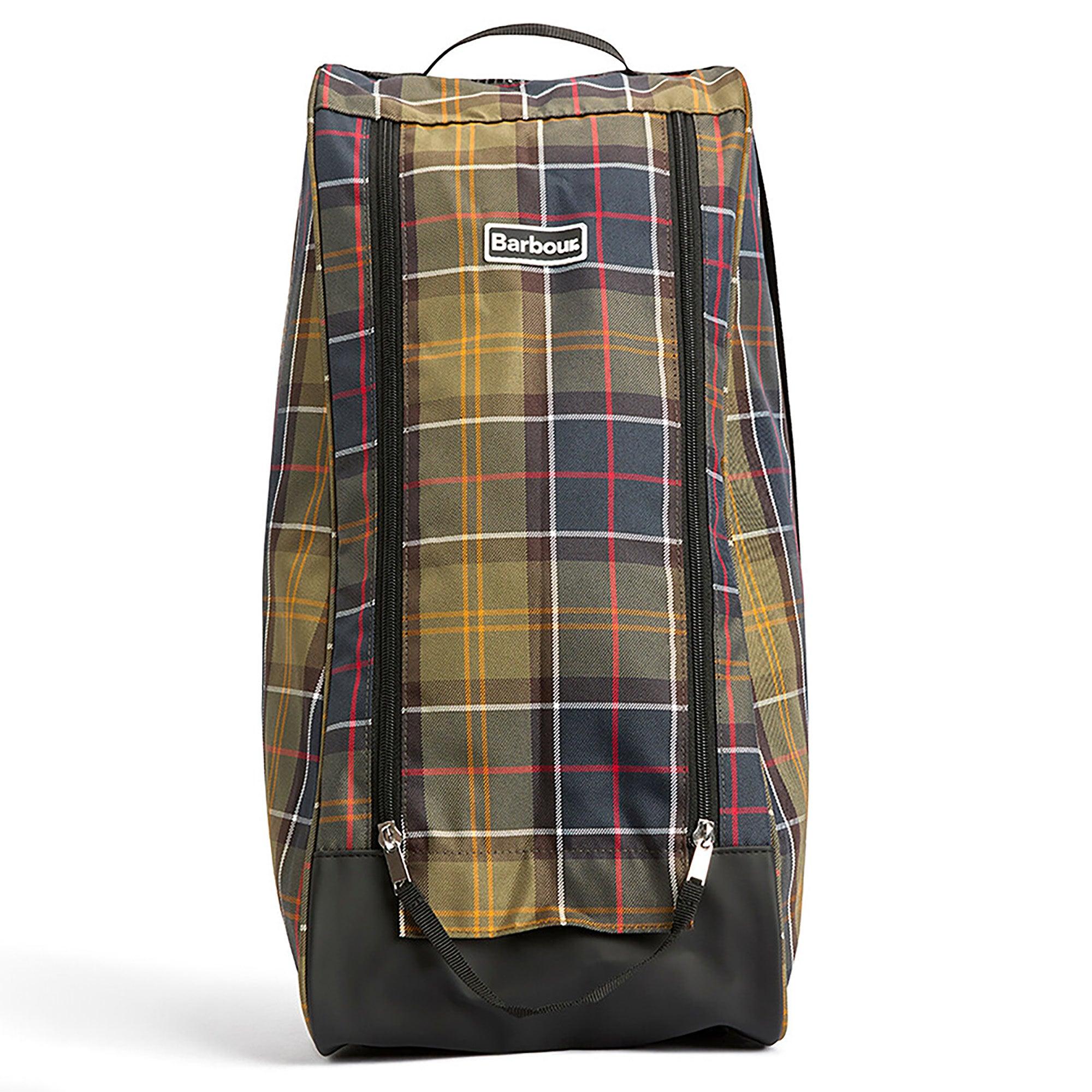 Product image 1 of 8 of Barbour Tartan Wellington Boot Bag - Classic Tartan