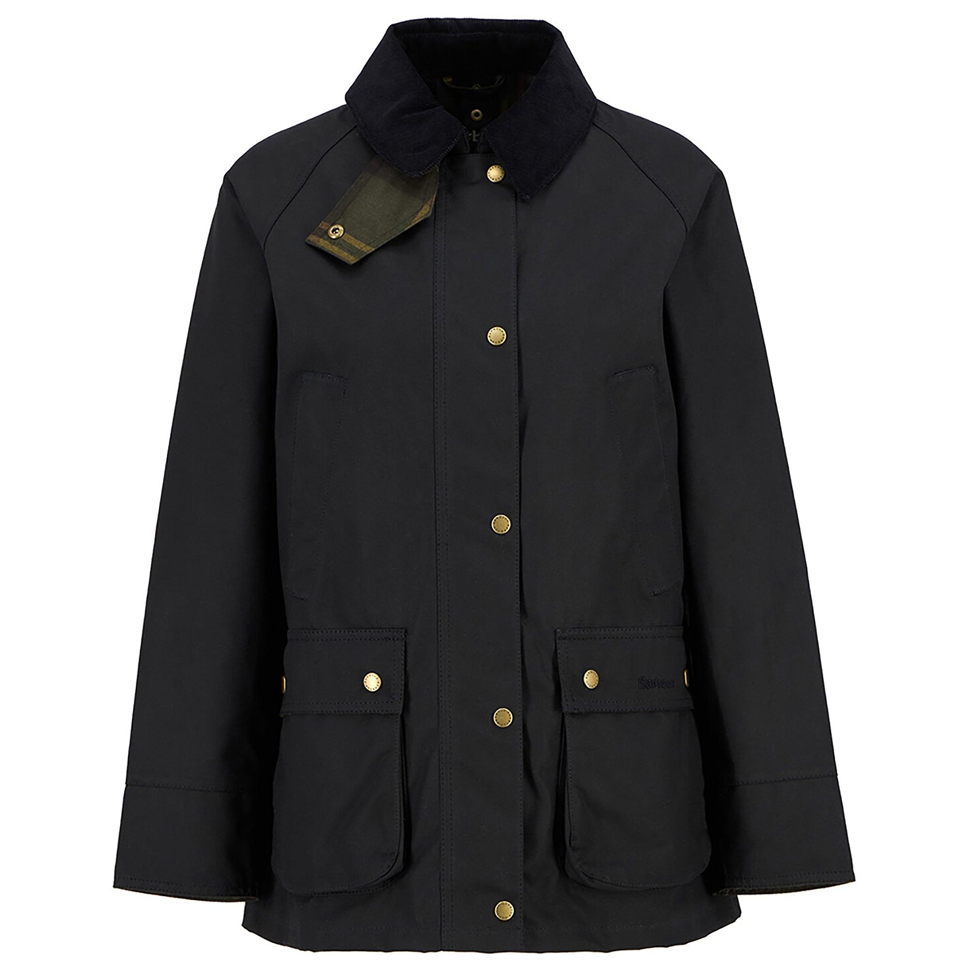 Product image 1 of 8 of Barbour Women's Acorn Wax Jacket - Black/Classic