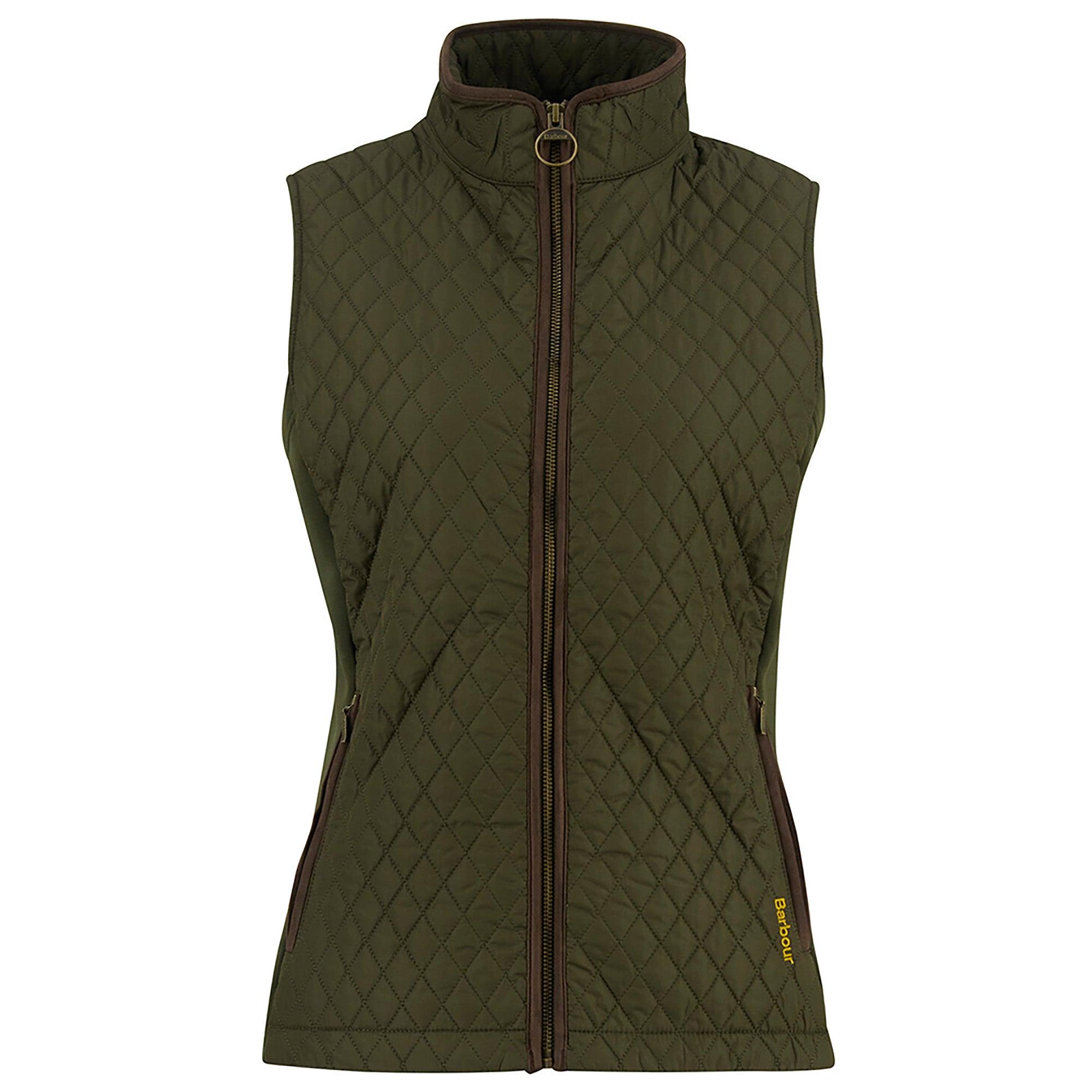 Product image 1 of 8 of Barbour Women's Basswood Gilet - Olive