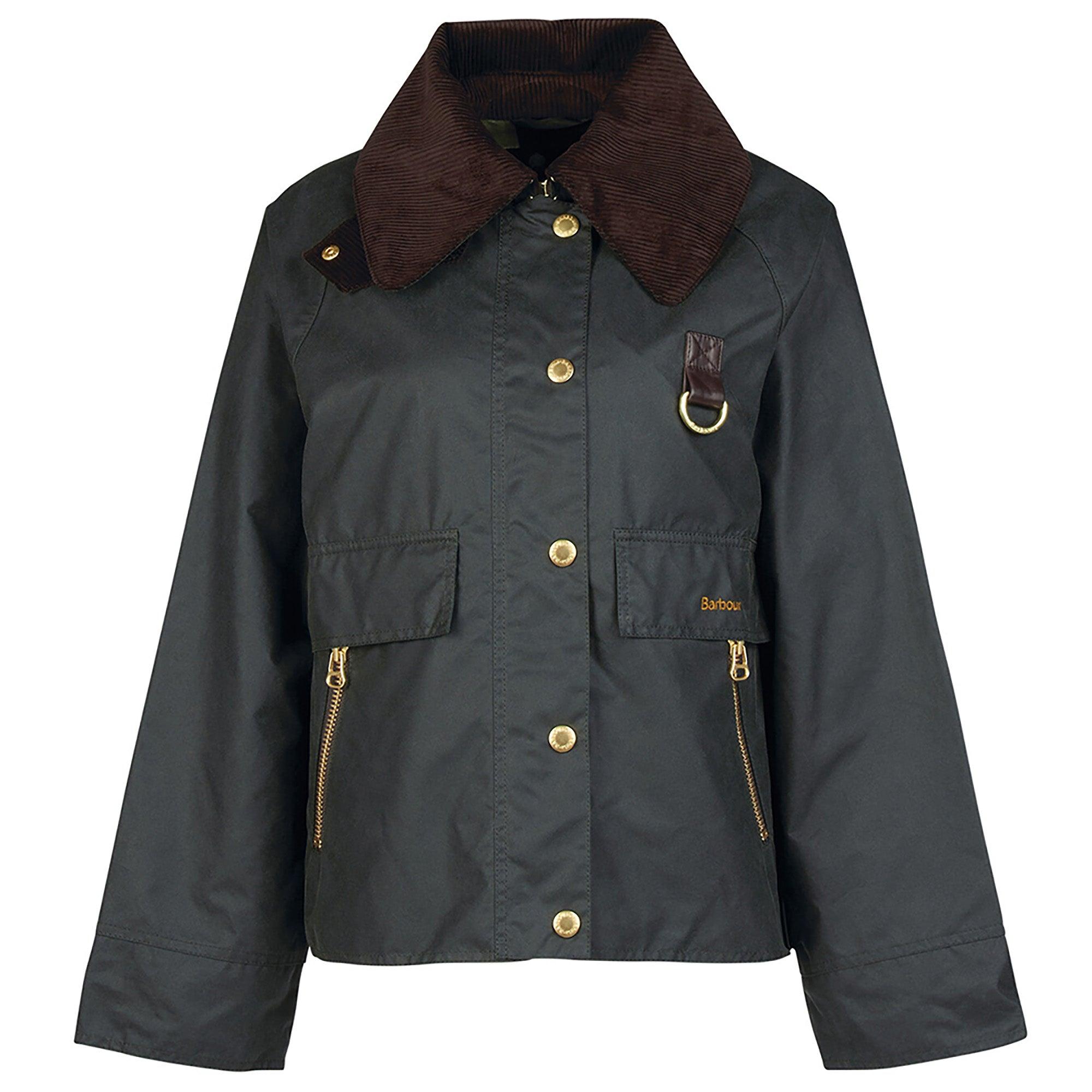 Product image 1 of 8 of Barbour Women's Catton Wax Jacket - Sage/Ancient
