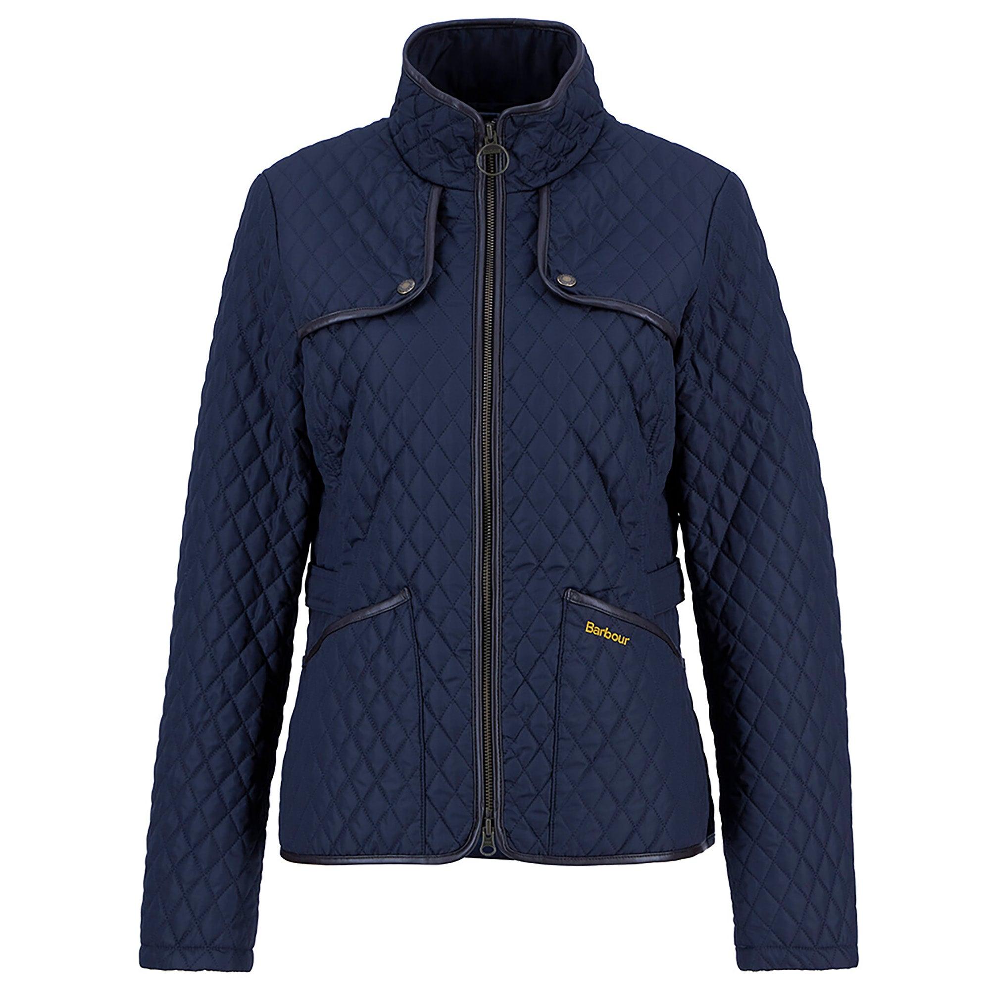 Product image 1 of 8 of Barbour Women's Dahlia Quilted Jacket - Dark Navy