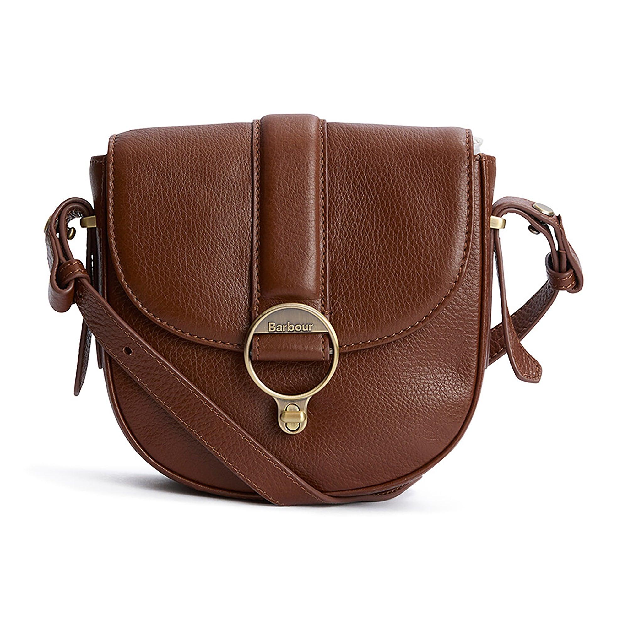 Product image 1 of 9 of Barbour Women's Elm Leather Crossbody Bag - Brown