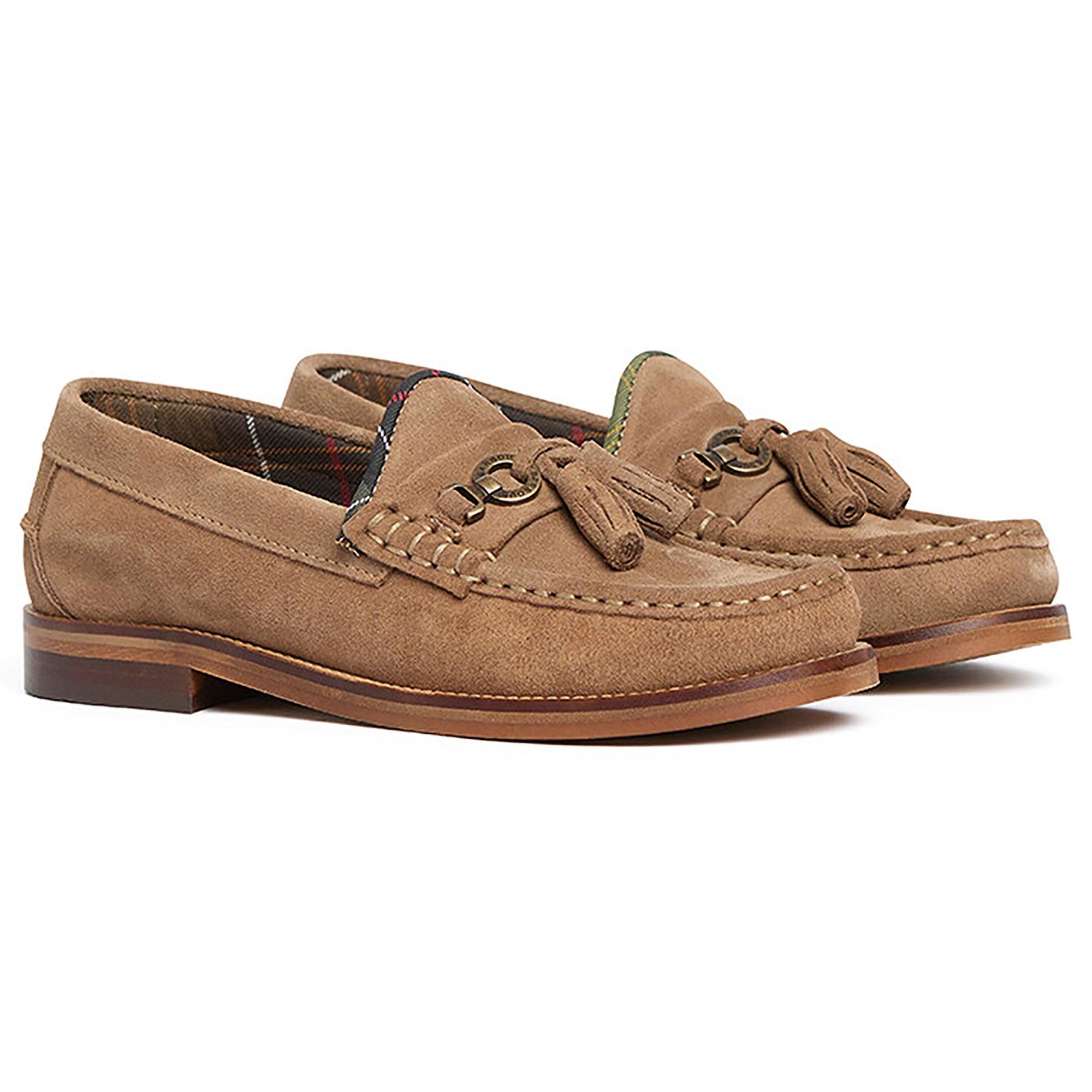 Product image 1 of 11 of Barbour Women's Jen Loafers - Taupe Suede