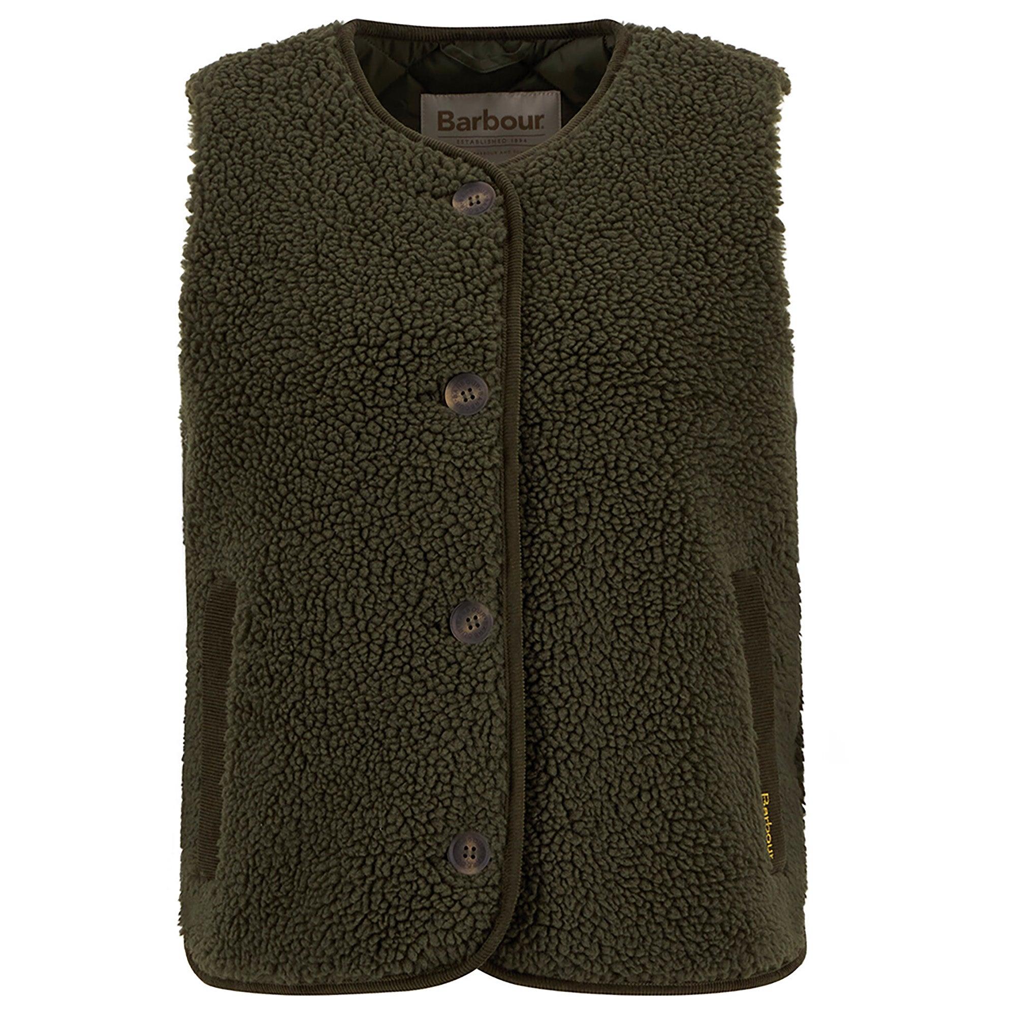 Product image 1 of 6 of Barbour Women's Luciana Fleece Gilet - Olive
