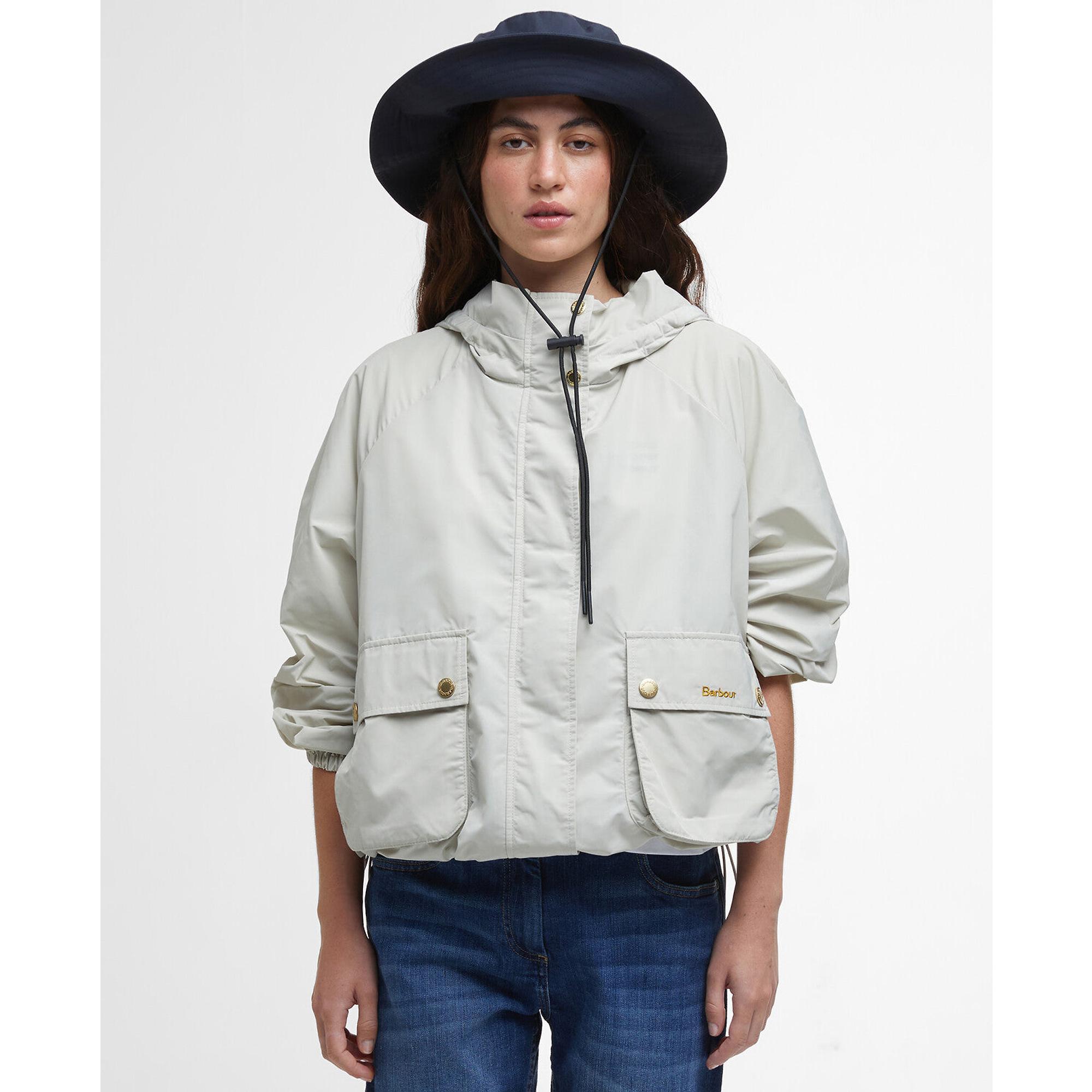 Product image 2 of 6 of Barbour Women's Mae Showerproof Jacket - Stone/Ancient Tartan