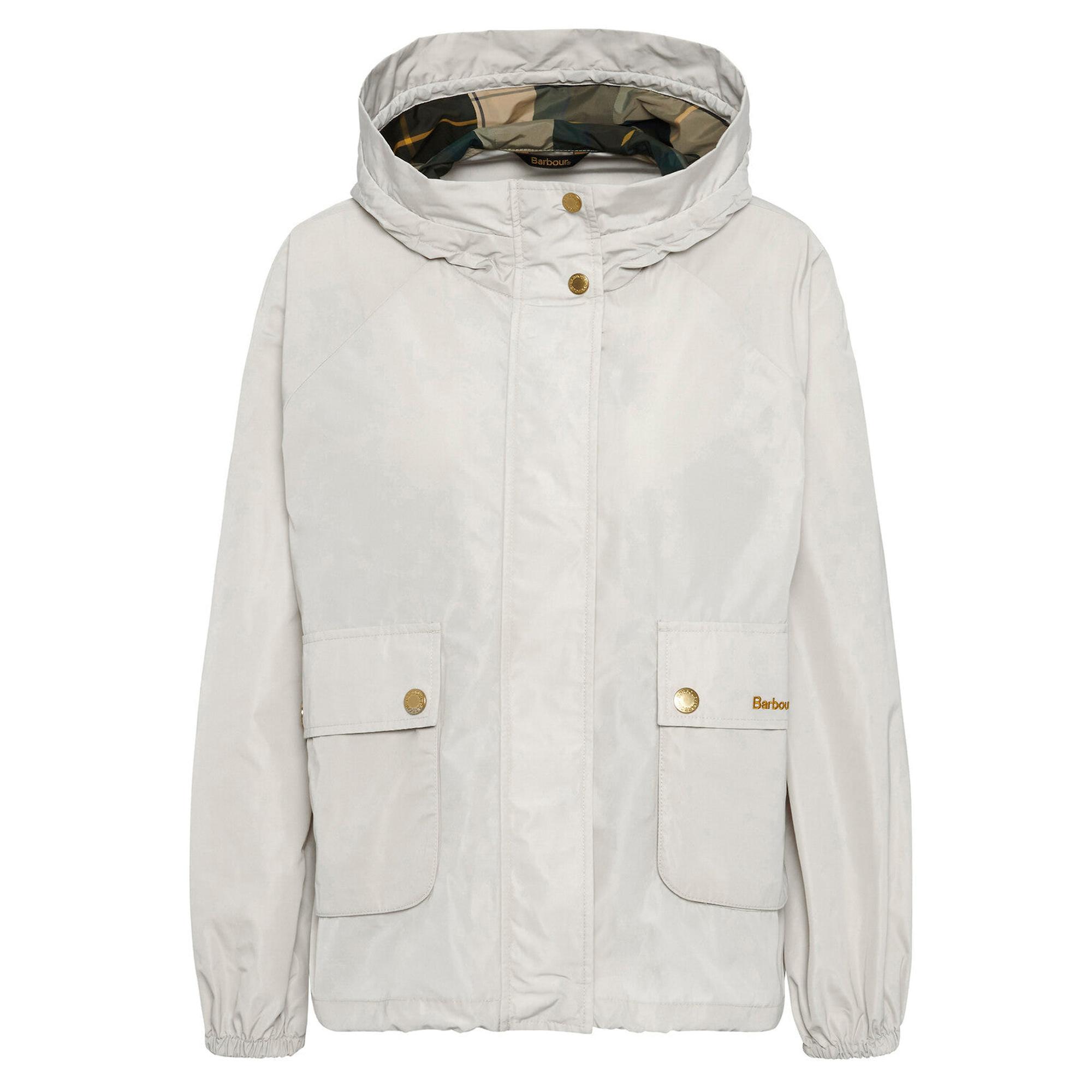 Product image 1 of 6 of Barbour Women's Mae Showerproof Jacket - Stone/Ancient Tartan