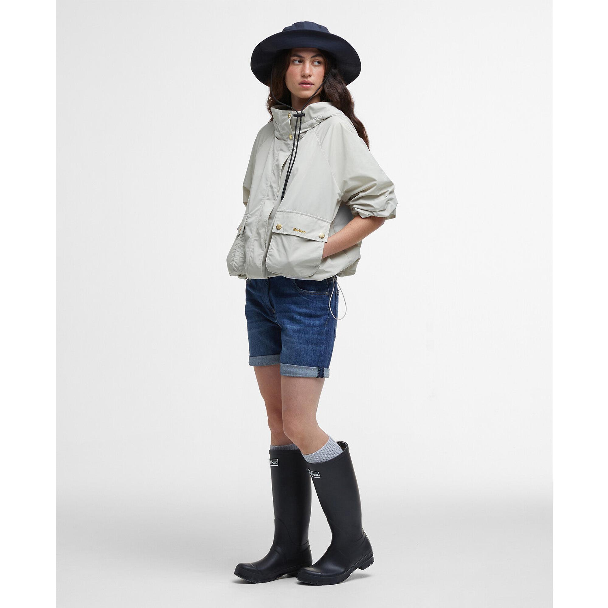 Product image 3 of 6 of Barbour Women's Mae Showerproof Jacket - Stone/Ancient Tartan