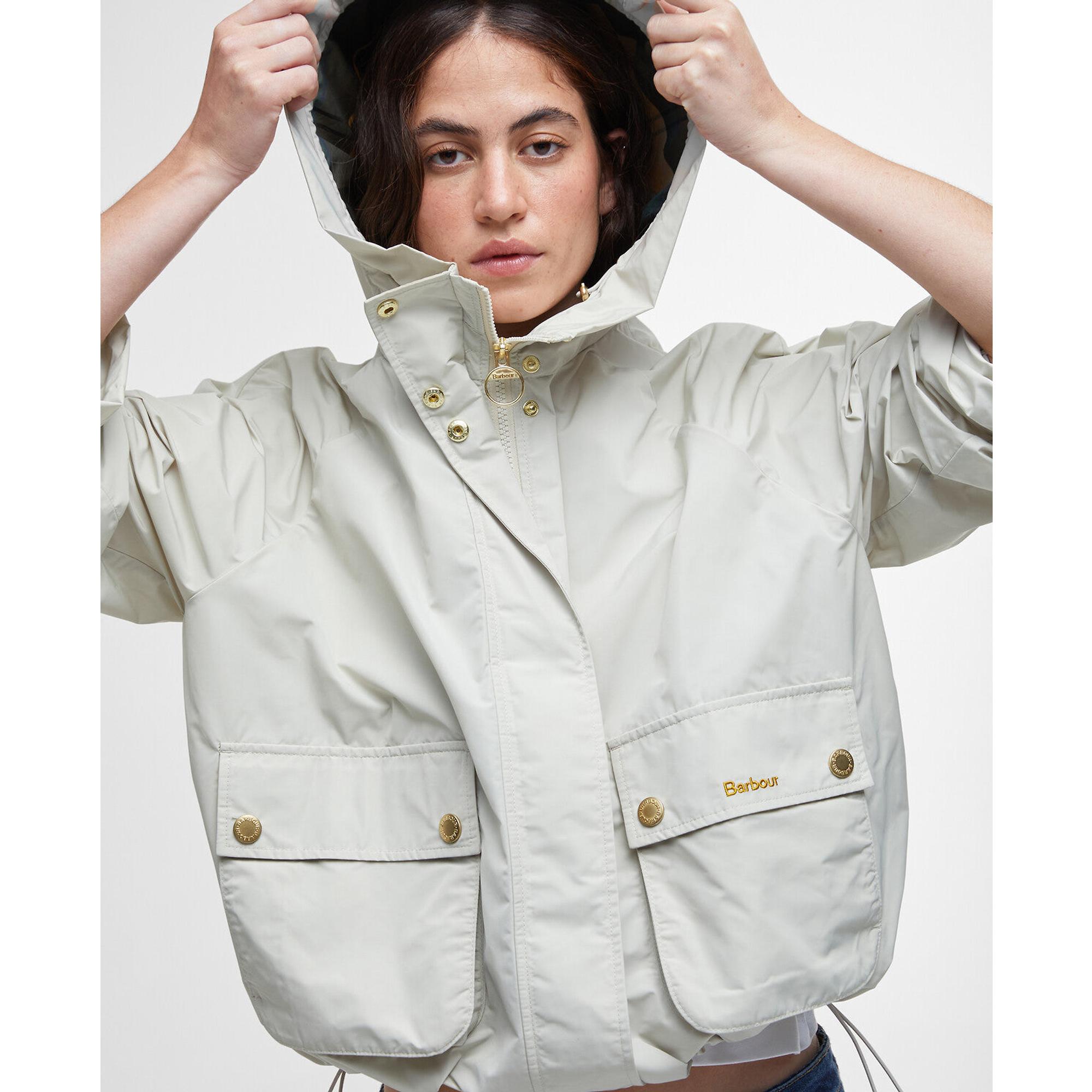 Product image 5 of 6 of Barbour Women's Mae Showerproof Jacket - Stone/Ancient Tartan