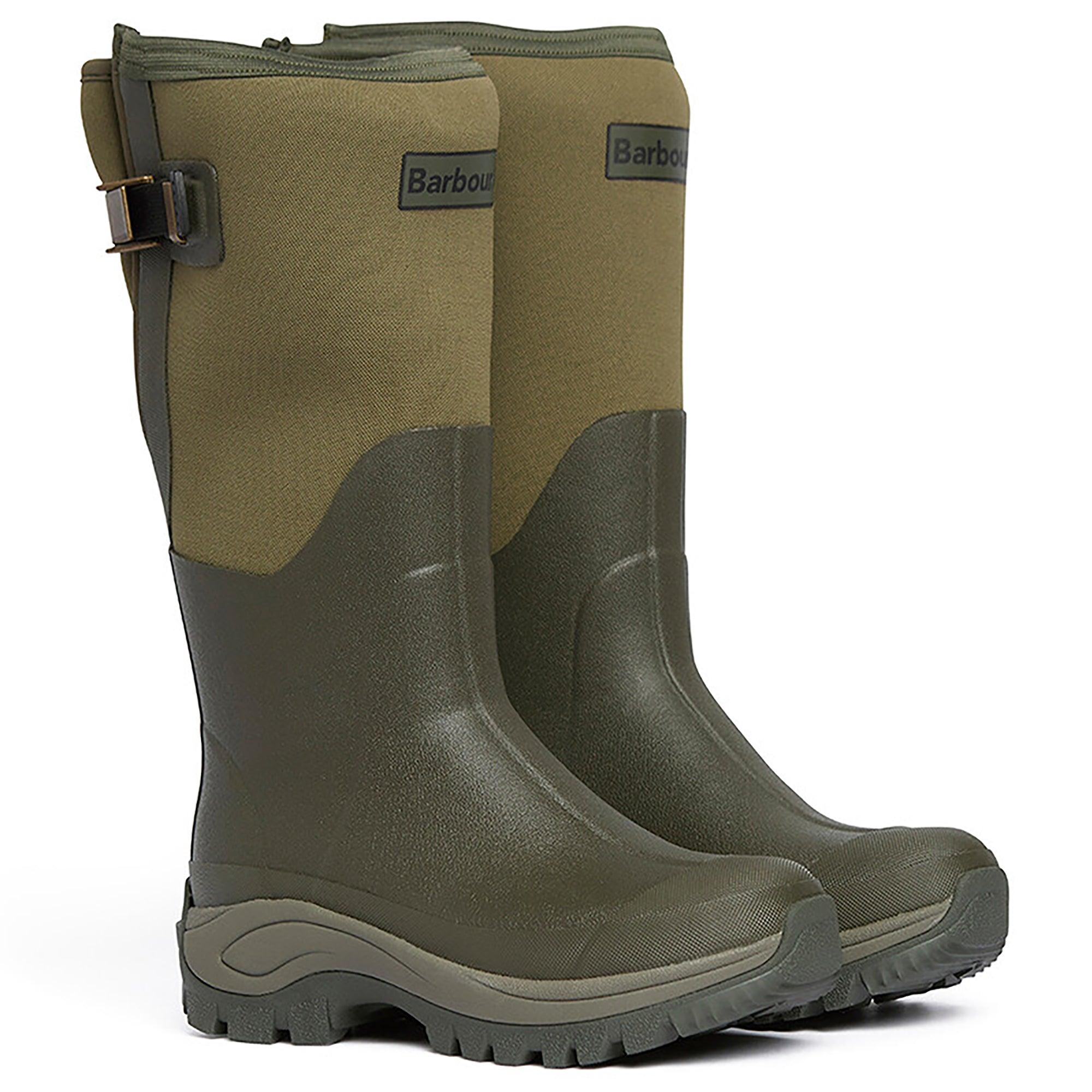Product image 1 of 10 of Barbour Women's Tynedale Tall Wellingtons - Olive