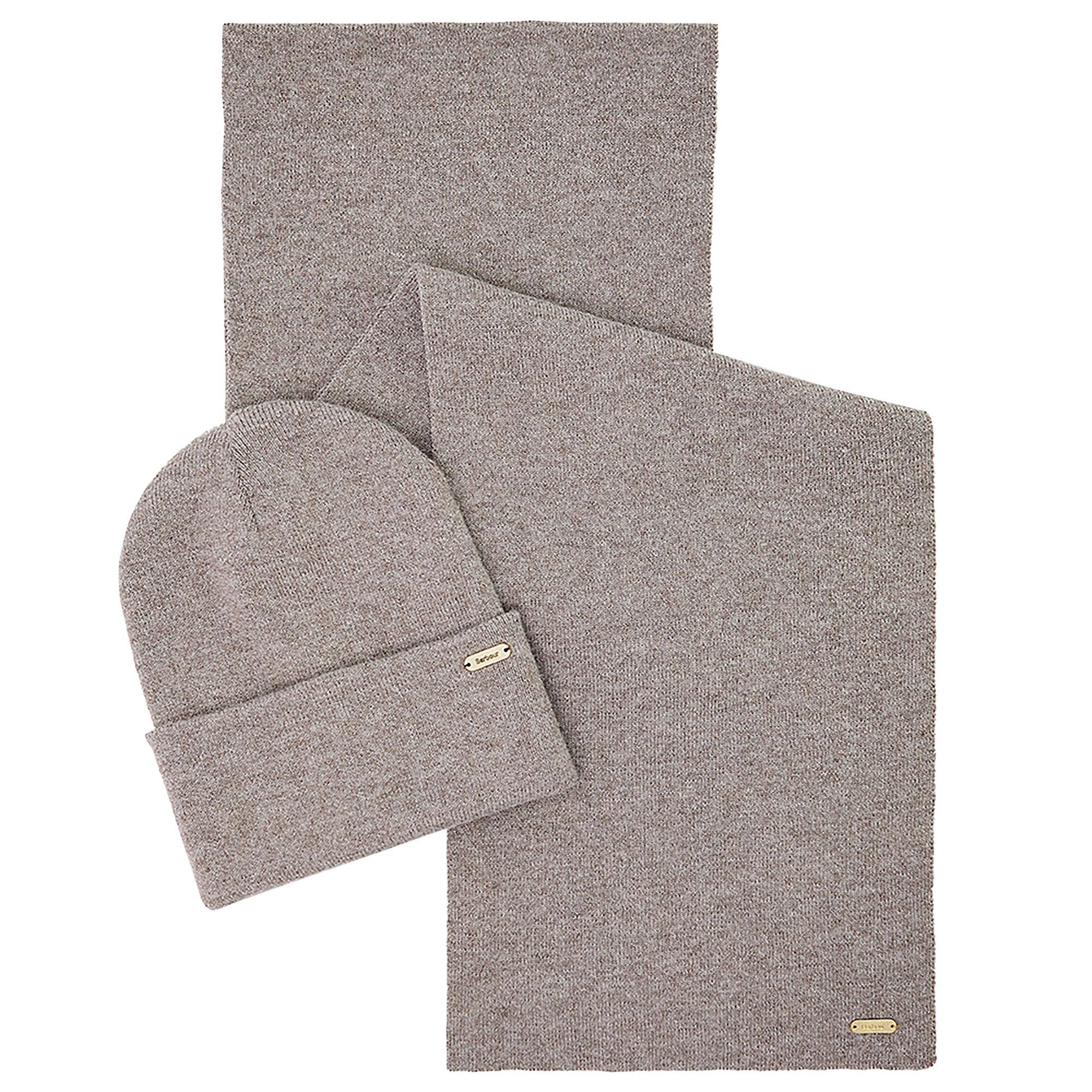 Product image 1 of 10 of Barbour Women's Winona Beanie and Scarf Gift Set - Taupe