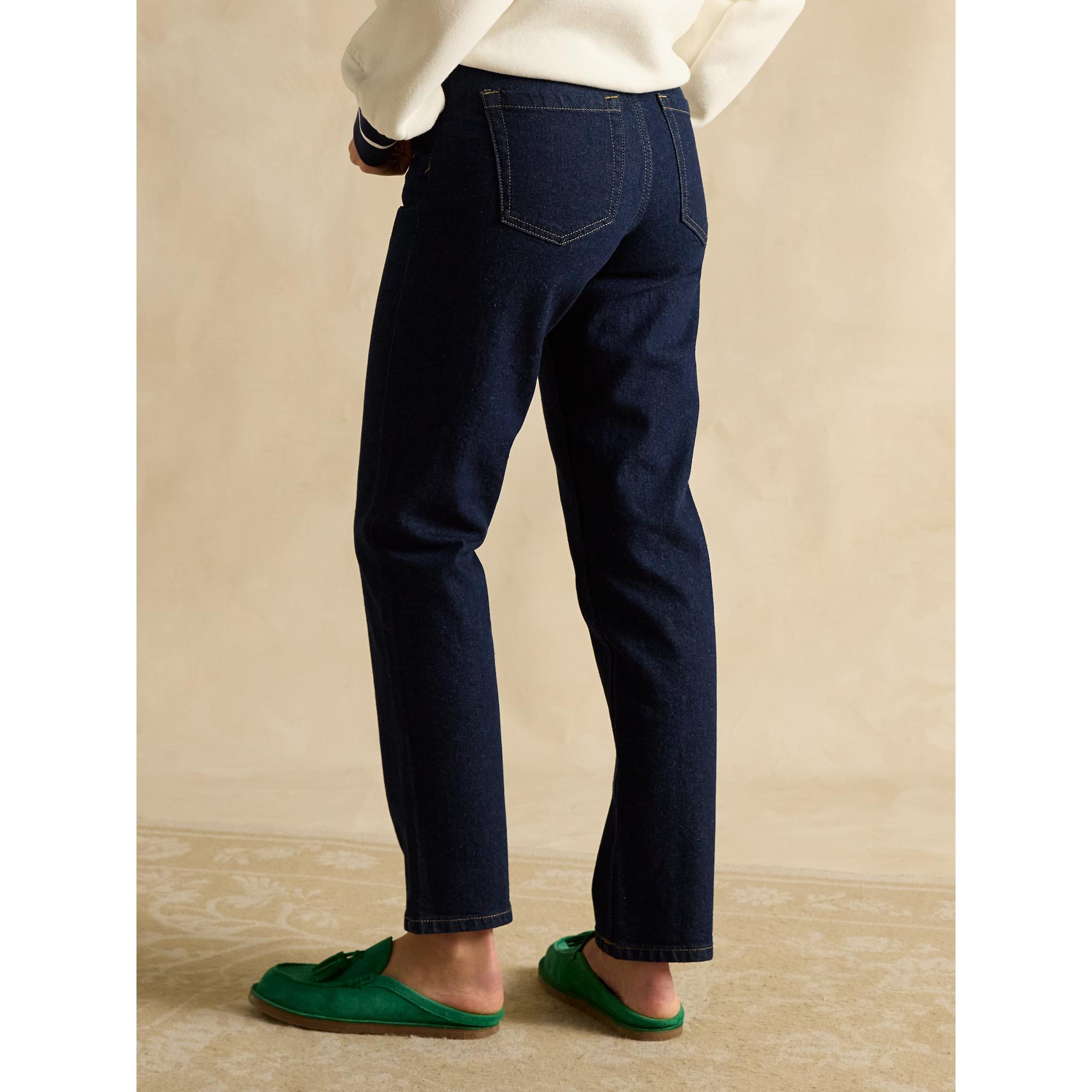 Product image 4 of 9 of Joules Women's Slim Straight Mid Rise Jeans - Rinse Wash