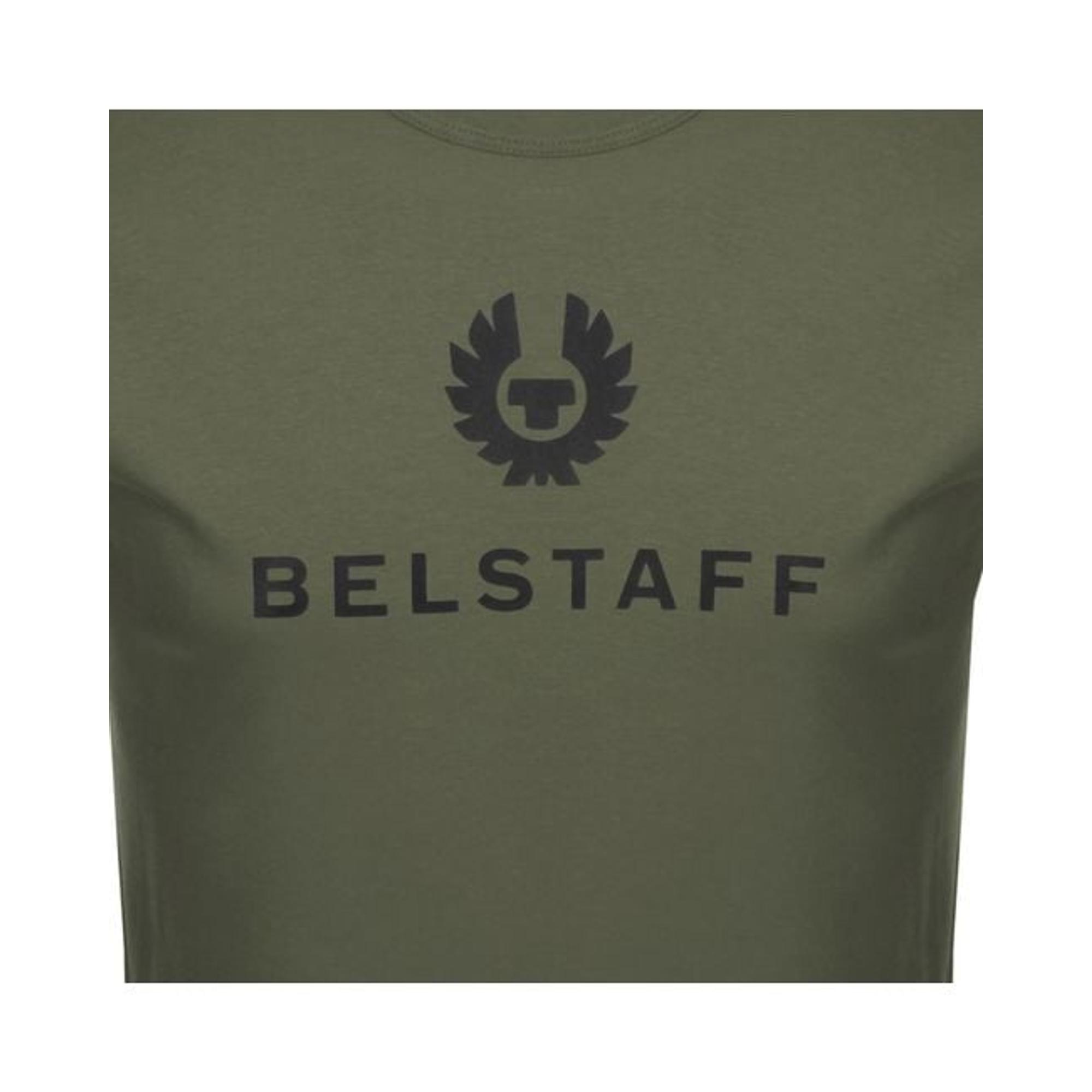 Product image 2 of 2 of Belstaff Men's Cotton Jersey Signature T-Shirt - Surplus Green