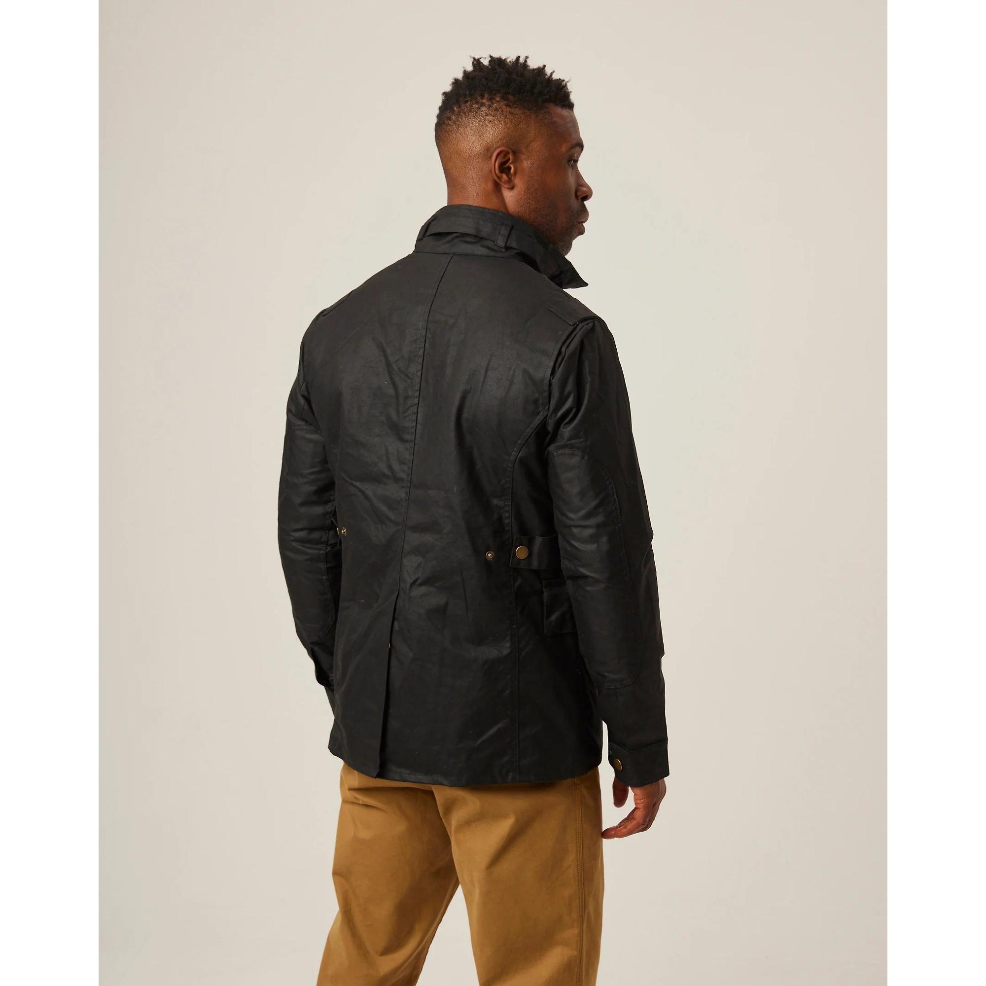 Product image 6 of 8 of Peregrine Men's Bexley Wax Jacket - Black