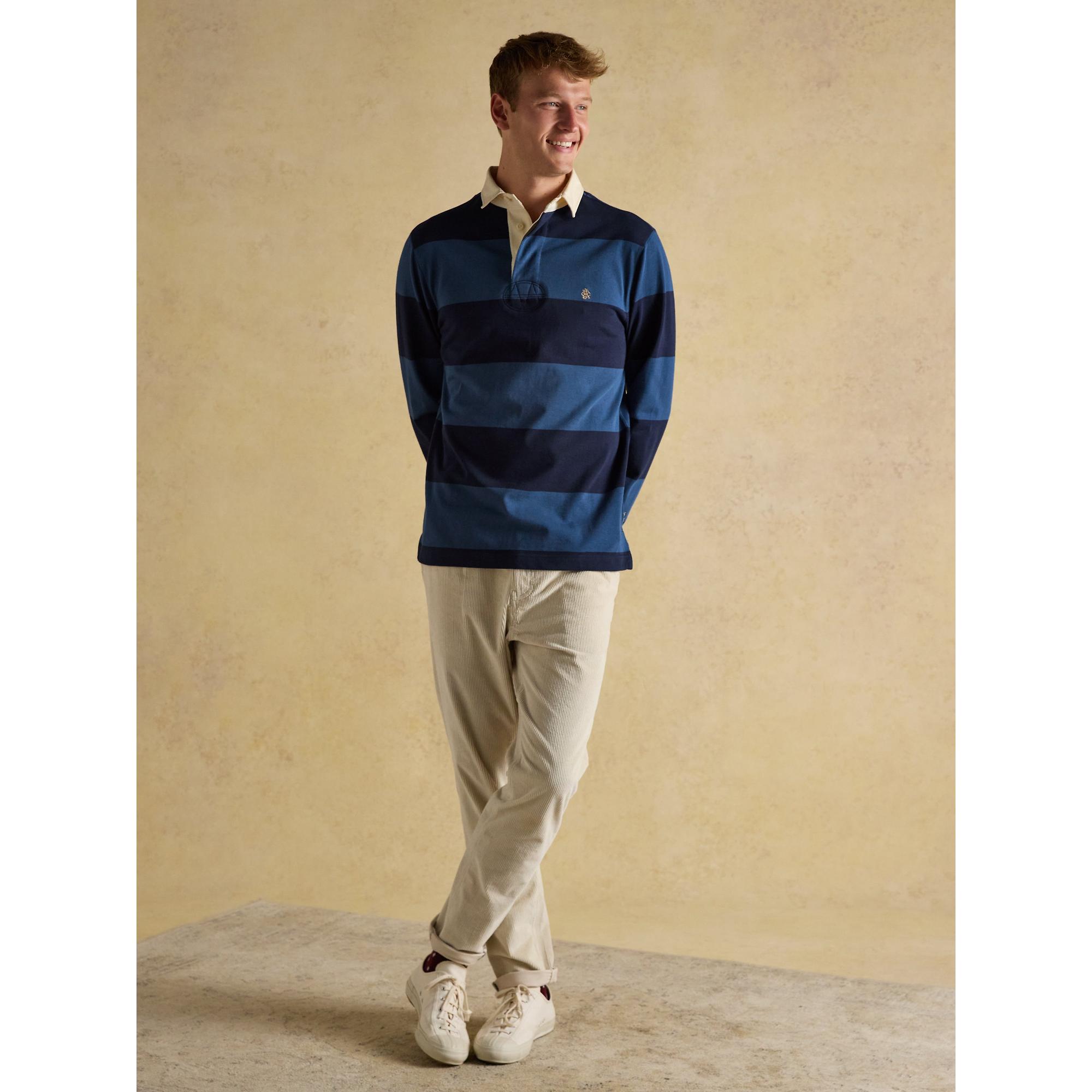 Product image 6 of 7 of Joules Men's Rugby Club Cotton Shirt - Blue/Navy