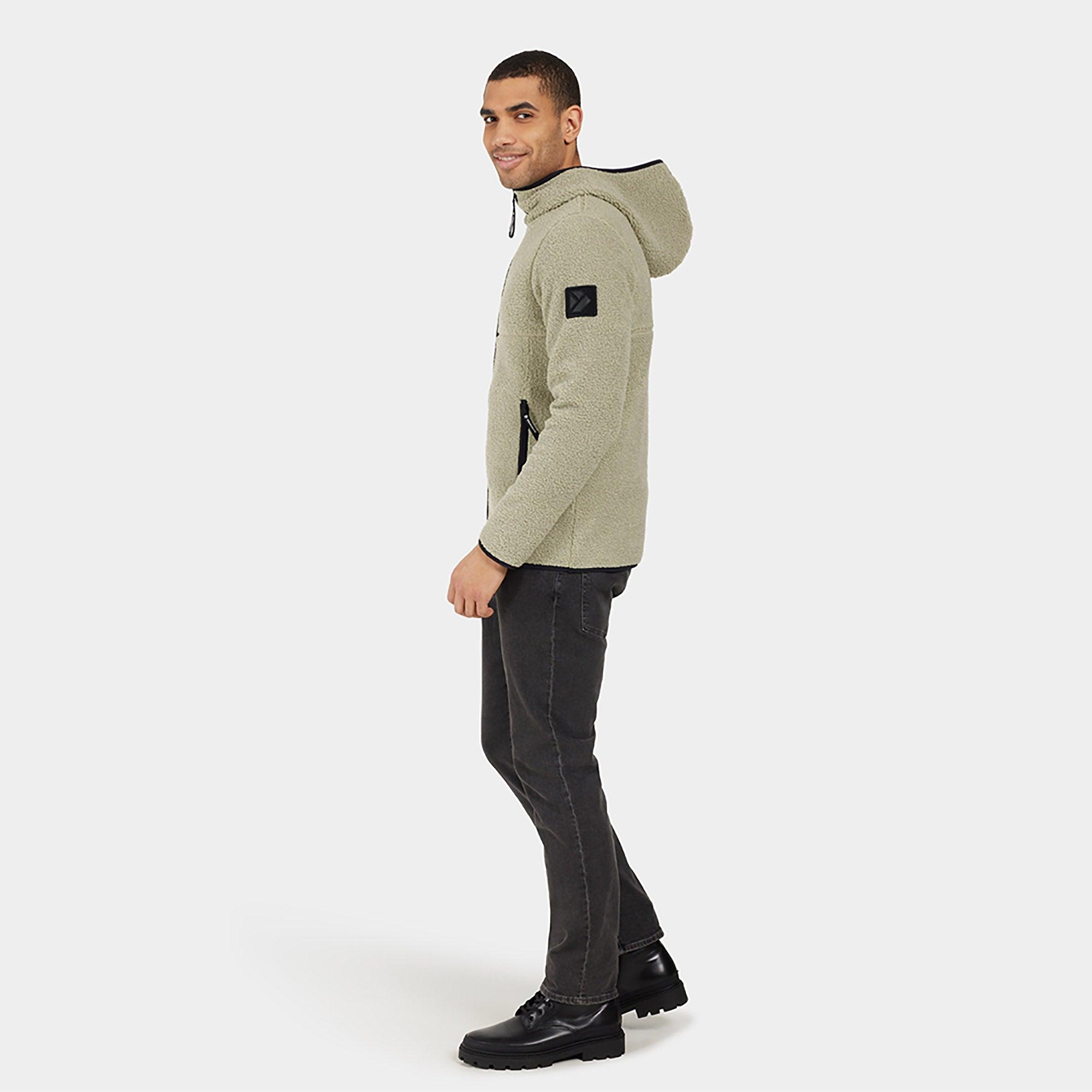 Product image 5 of 9 of Didriksons Men's Bror Full-Zip Fleece - Wilted Leaf