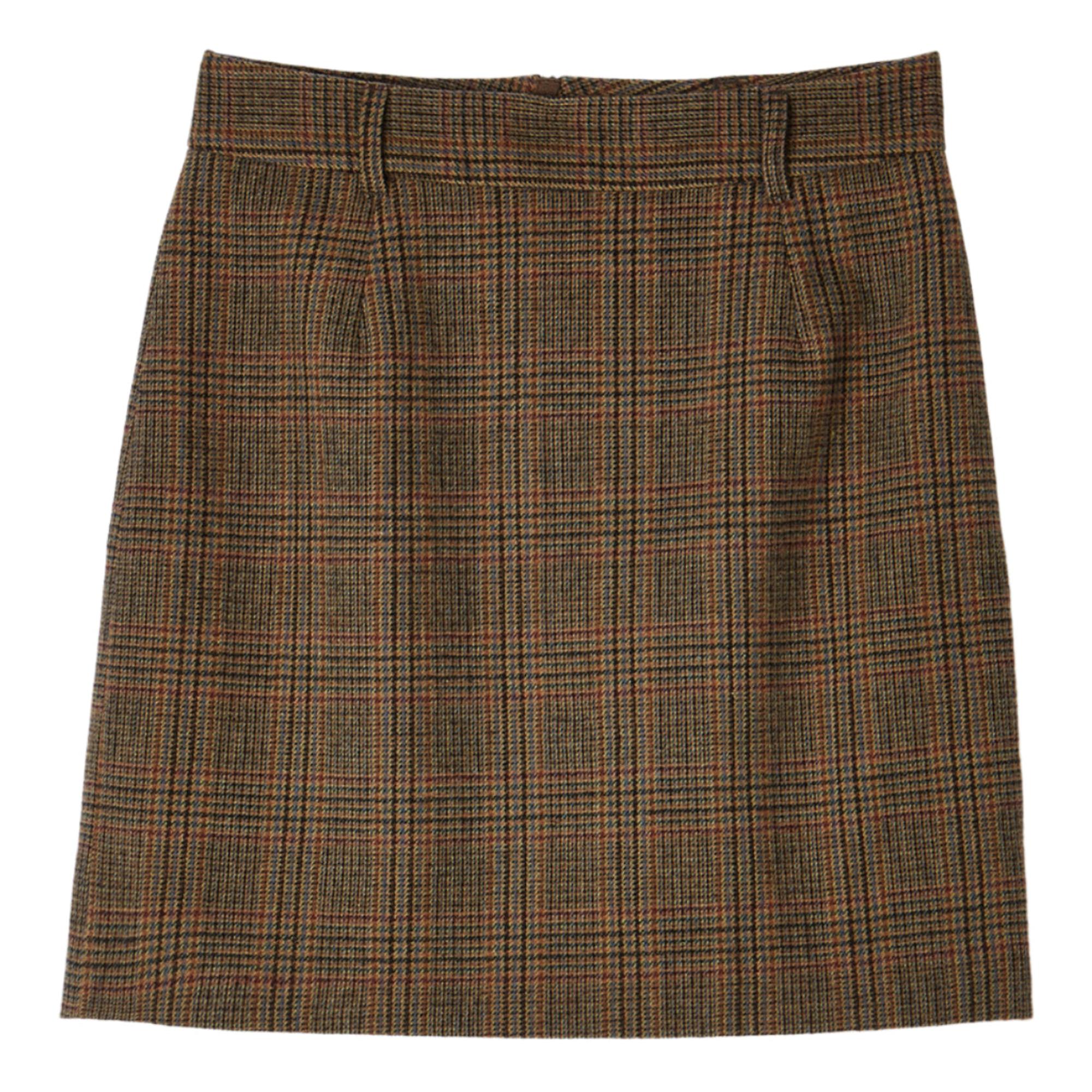 Product image 1 of 4 of Joules Women's Bramble Tweed Skirt - Brown Tweed