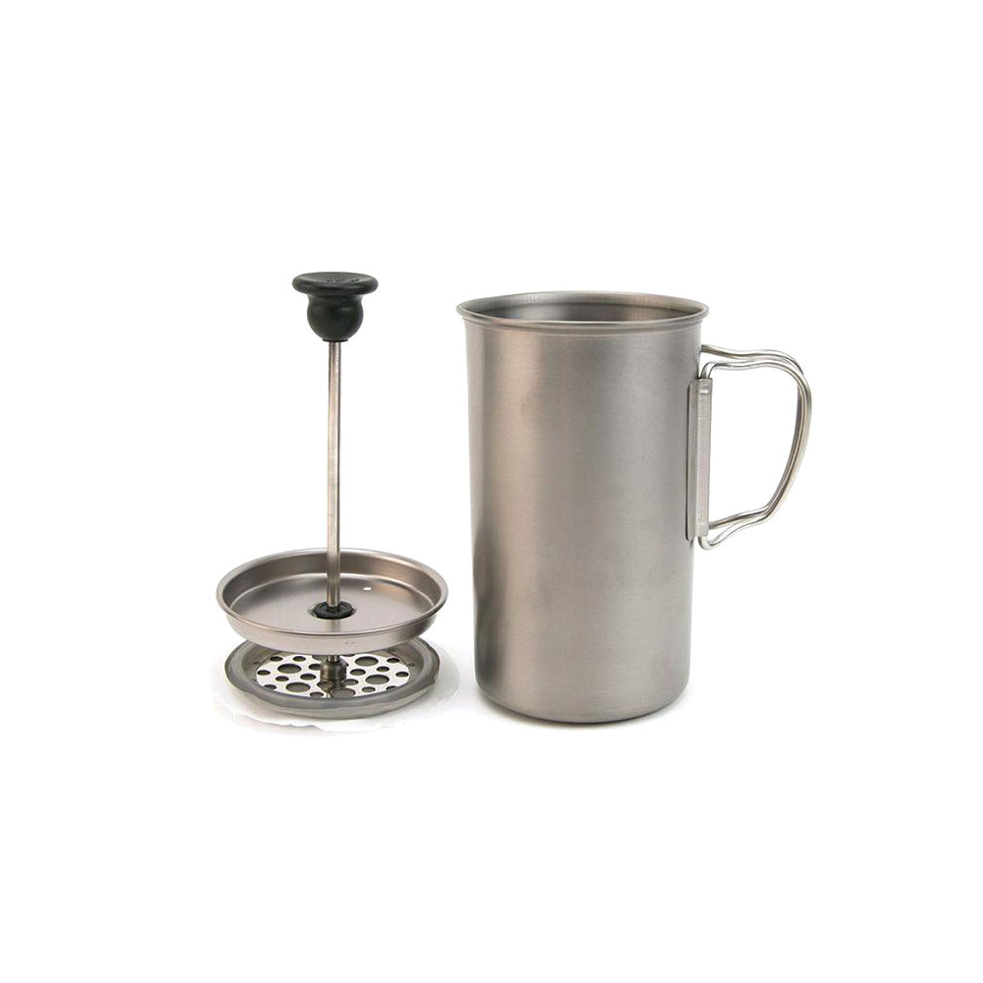 Product image 3 of 5 of Snow Peak Titanium French Press - Silver
