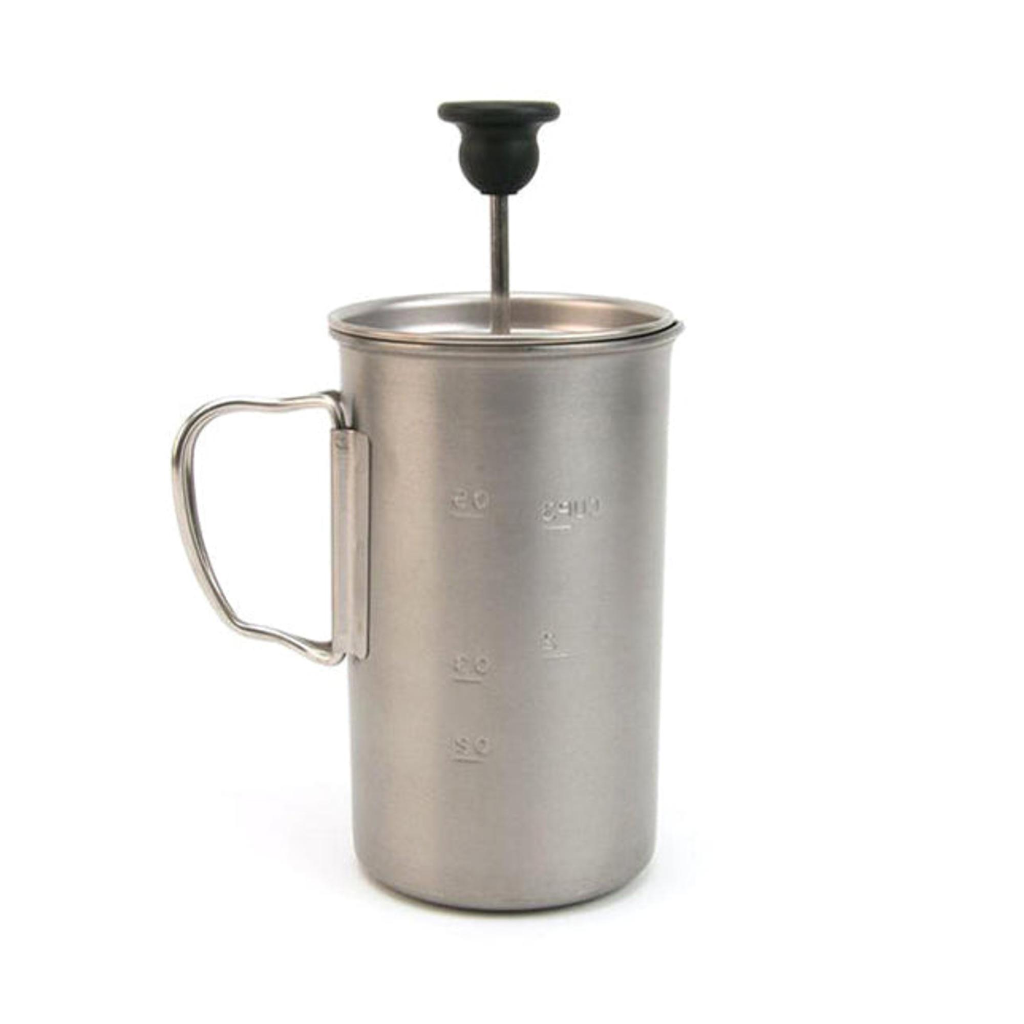 Product image 1 of 5 of Snow Peak Titanium French Press - Silver