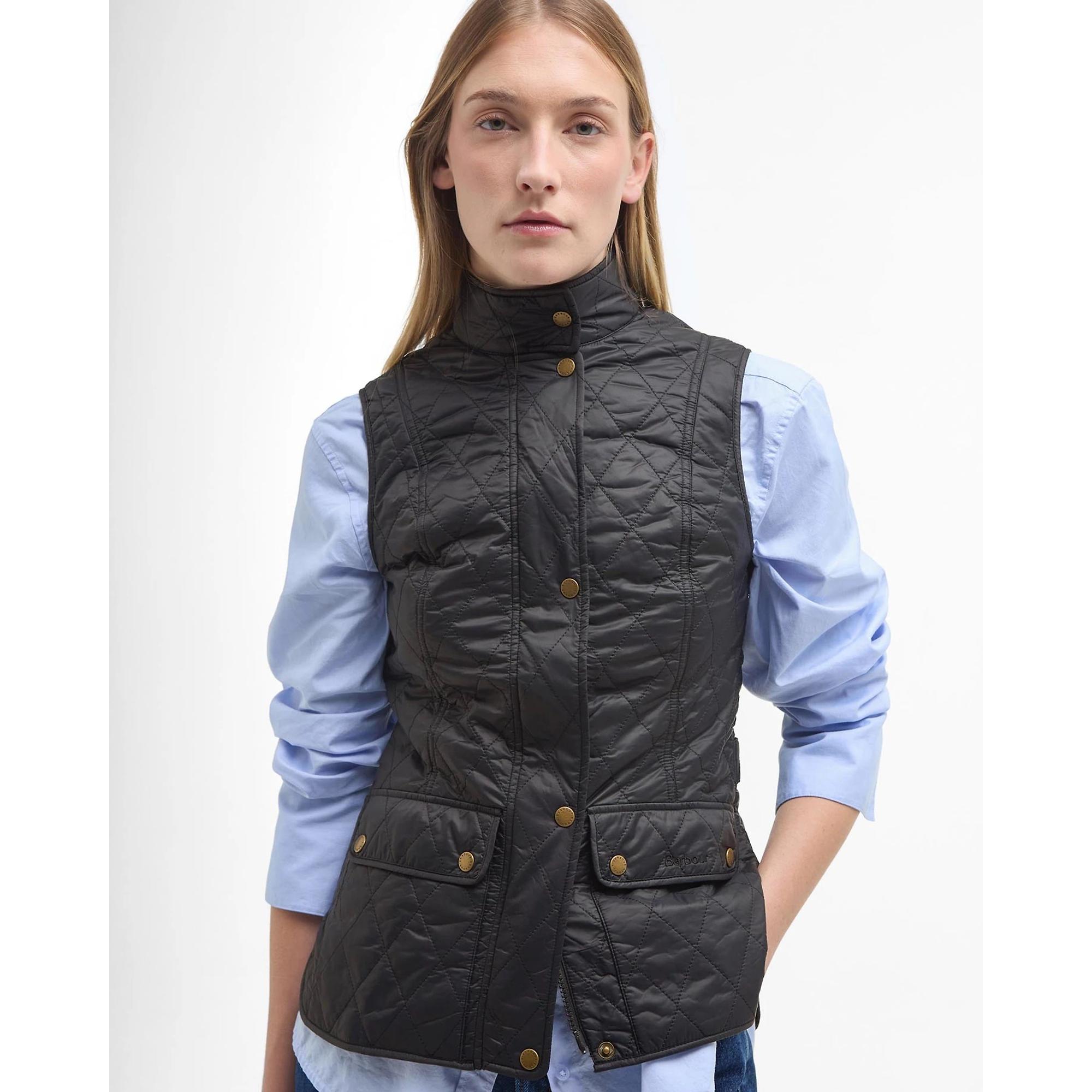 Product image 5 of 7 of Barbour Women's Otterburn Quilted Gilet - Black