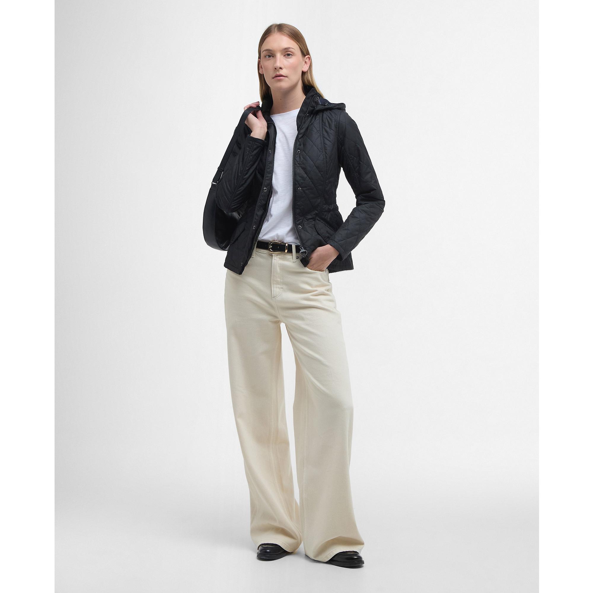 Product image 3 of 8 of Barbour Women's Millfire Quilted Jacket - Black