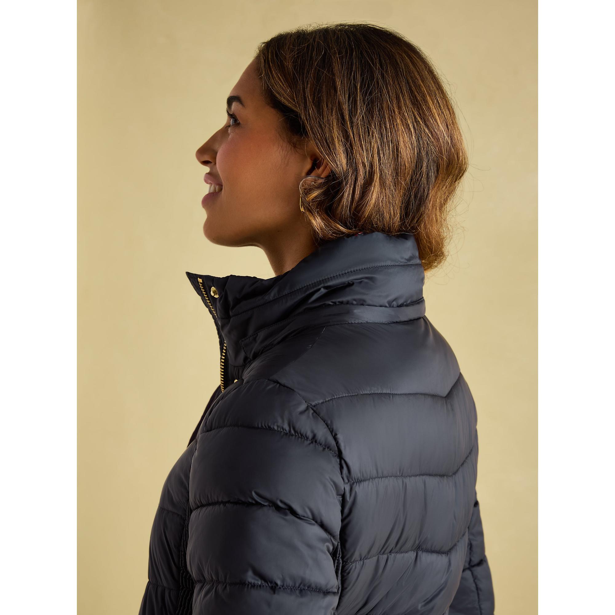 Product image 7 of 7 of Joules Women's Pembury Showerproof Longline Hooded Coat - Navy