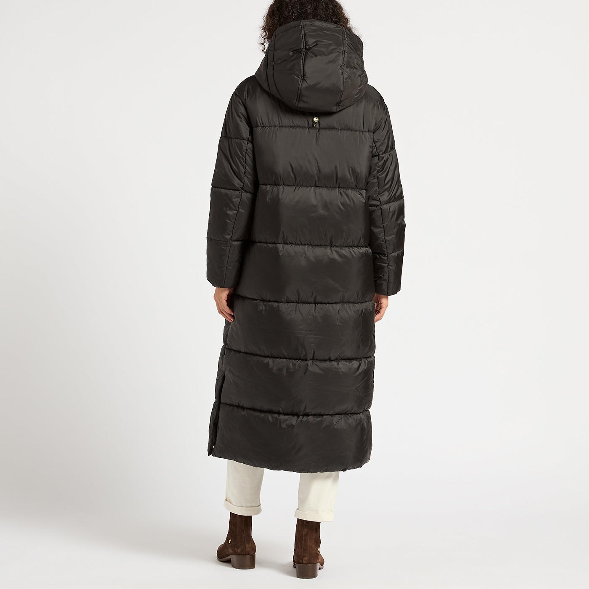 Product image 5 of 5 of Joules Women's Pitchside Showerproof Longline Hooded Coat - Black